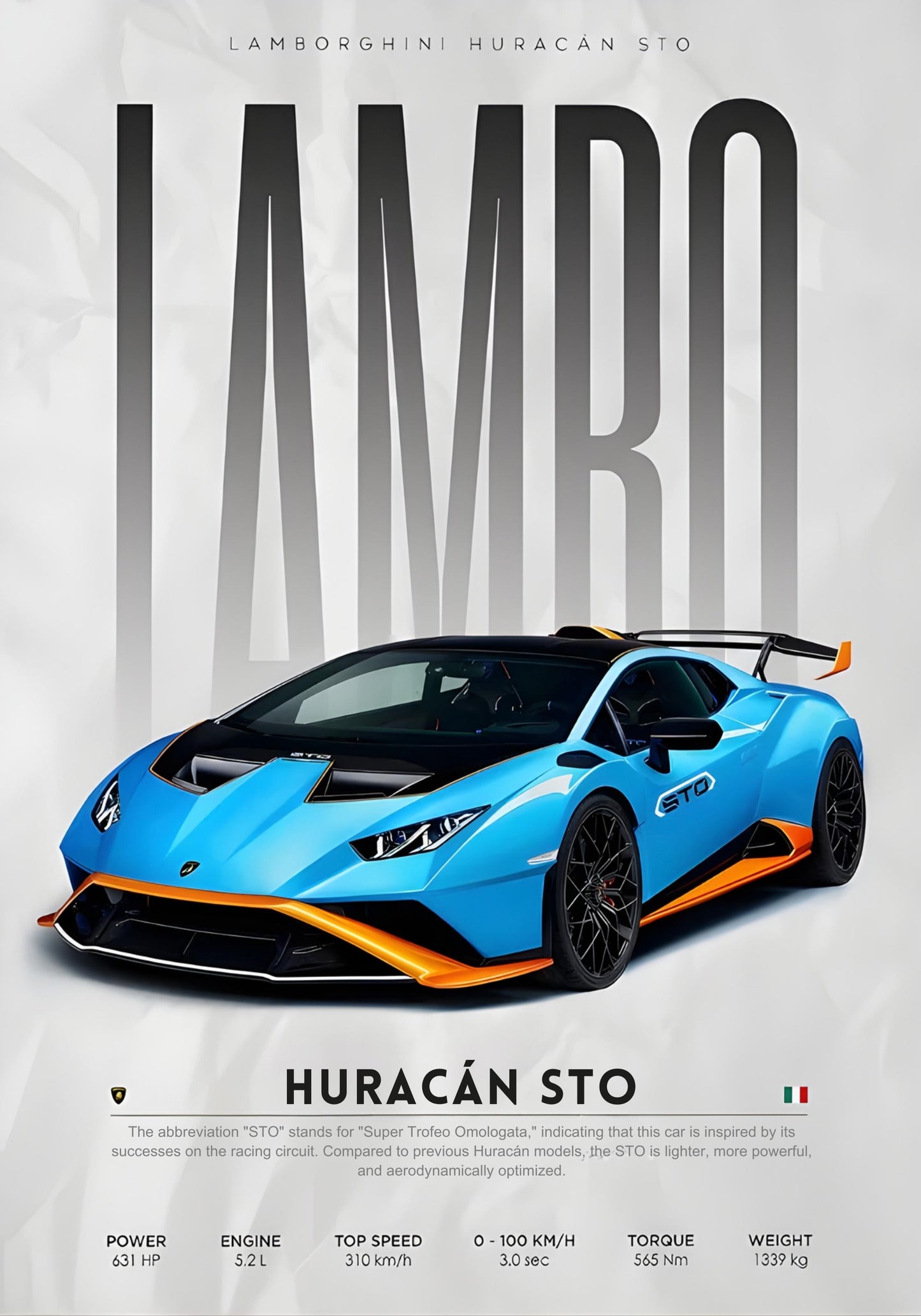 Lamborghini Veneno Huracan STO Countach Poster Hyper Car Leinwand Malerei Super Auto Druck Wand Kunst Bild Zimmer Home Decor Geschenke