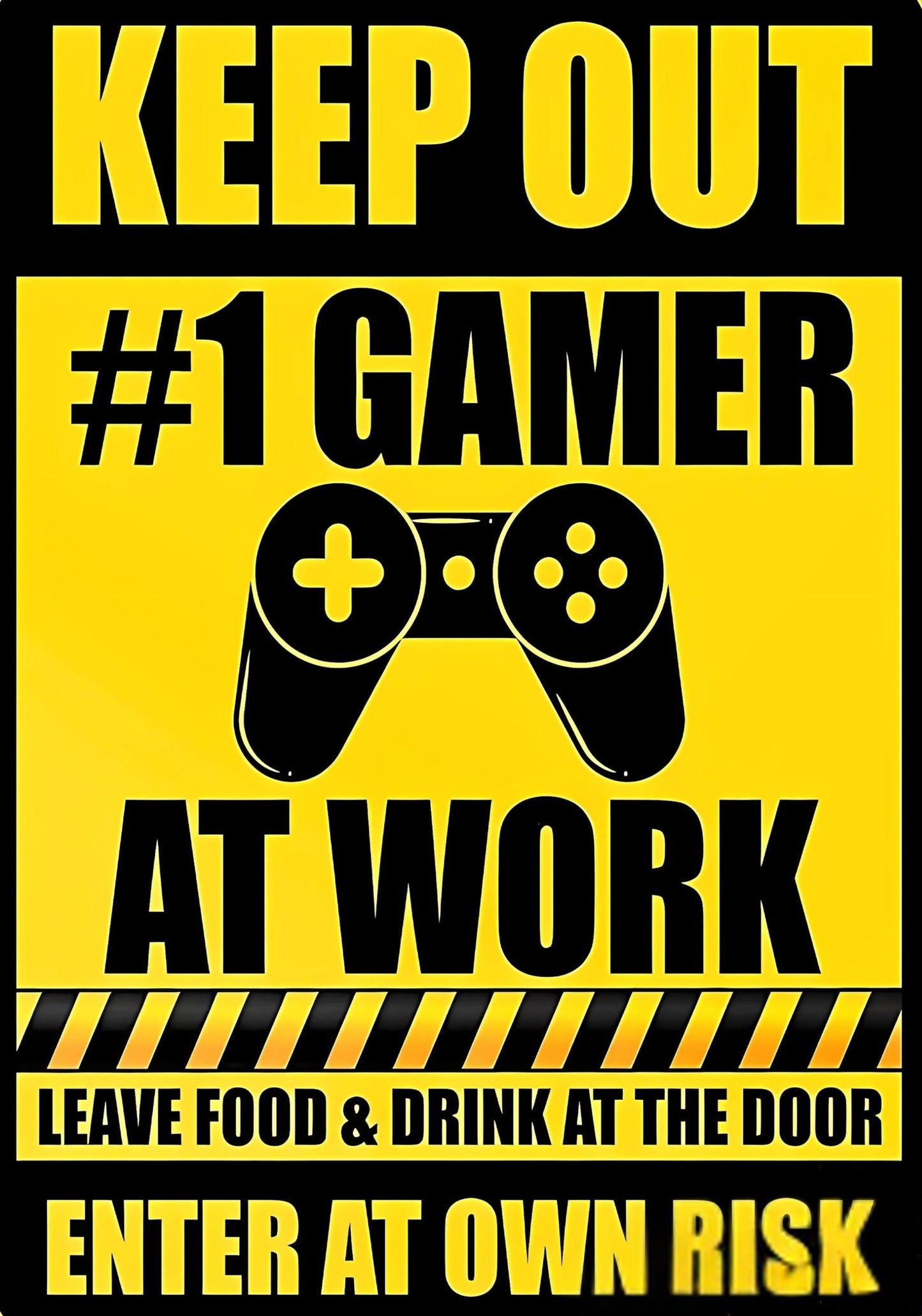 ZUTRITT VERBOTEN | GAMER BEI DER ARBEIT