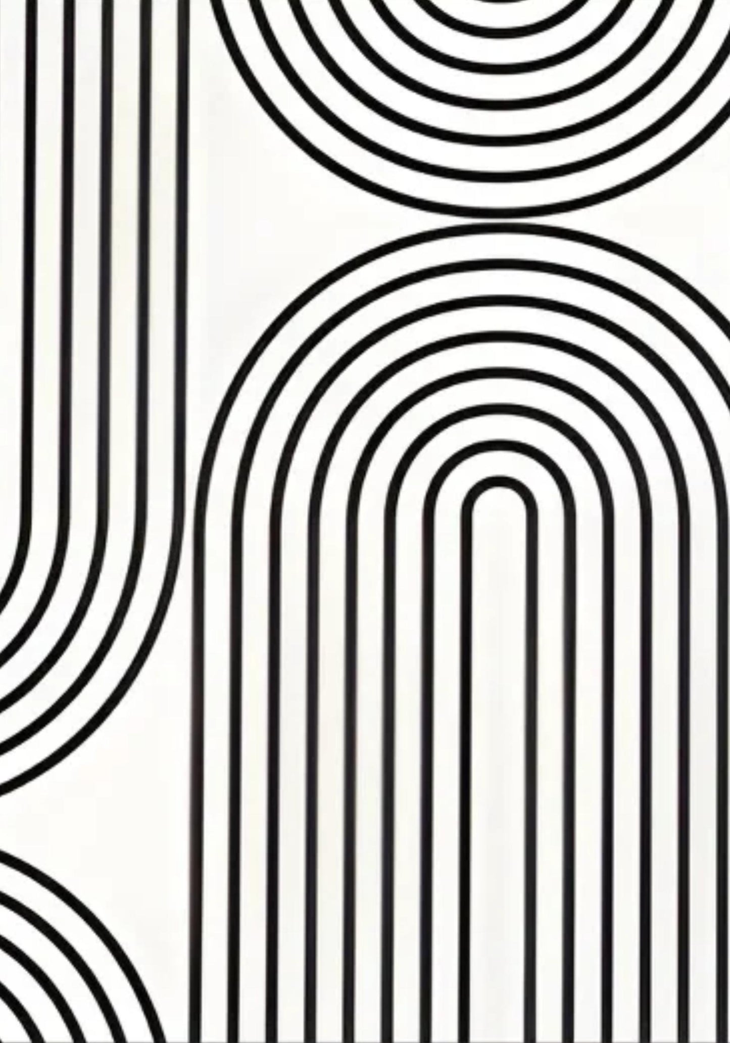 Modernes Labyrinth | Geometrisch-abstraktes Design