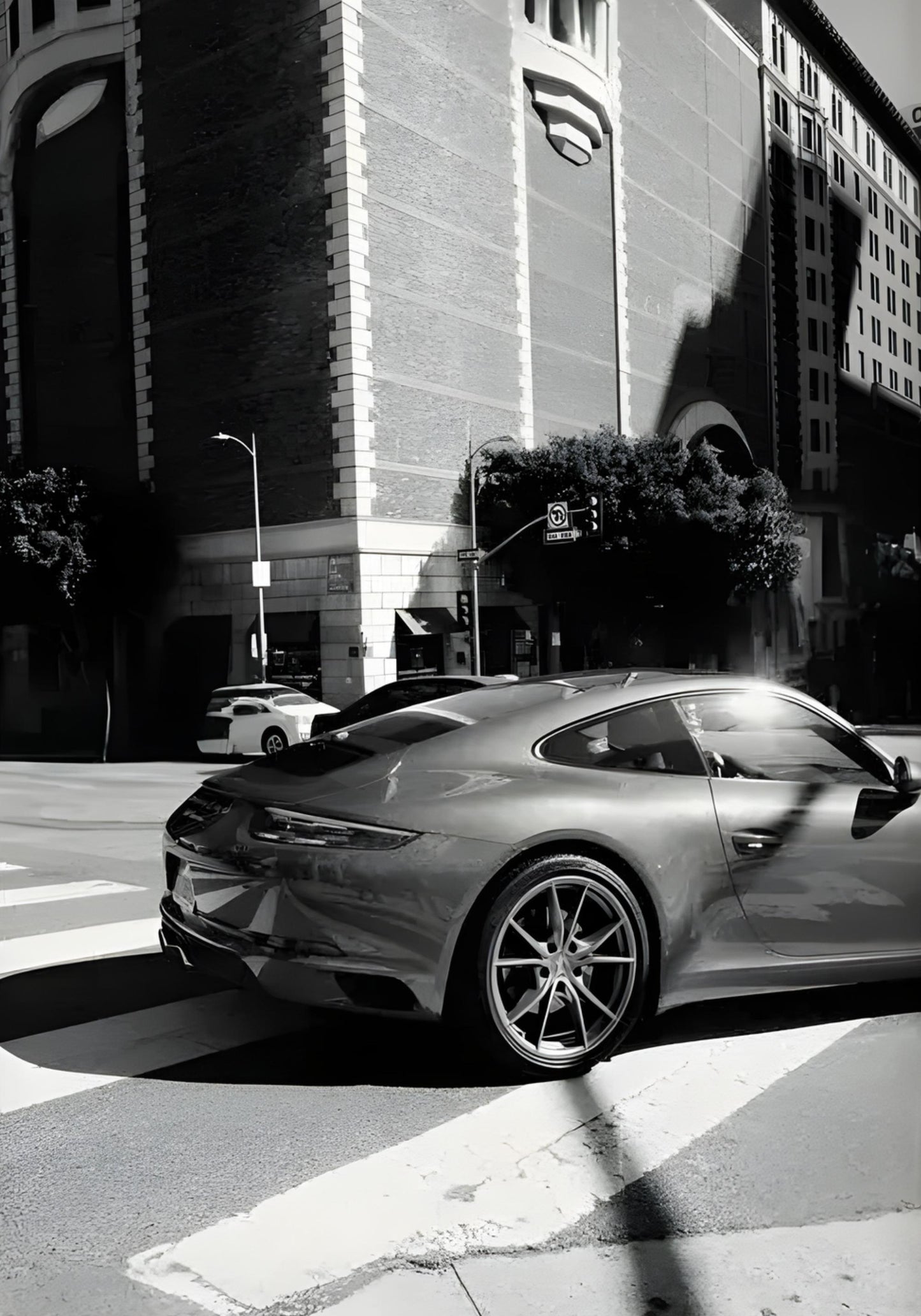 Kalifornien | Porsche 992 | Silhouetten & Skylines | Hommage an Modelegenden