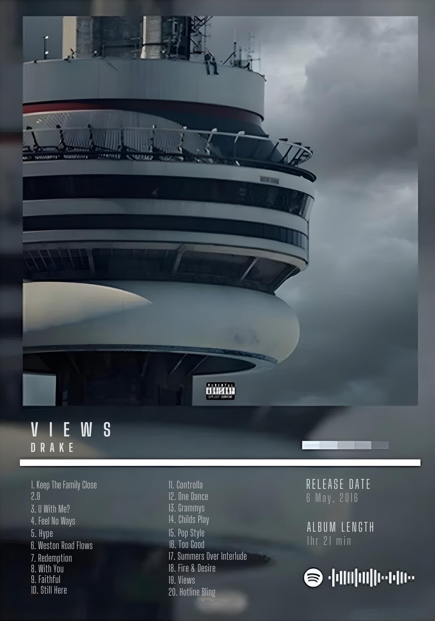 Drake | Legendäres Hip-Hop-Albumcover