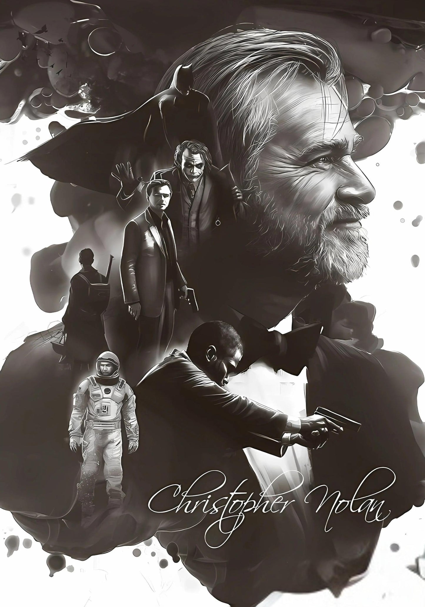 Christopher Nolan | Concept Art Poster