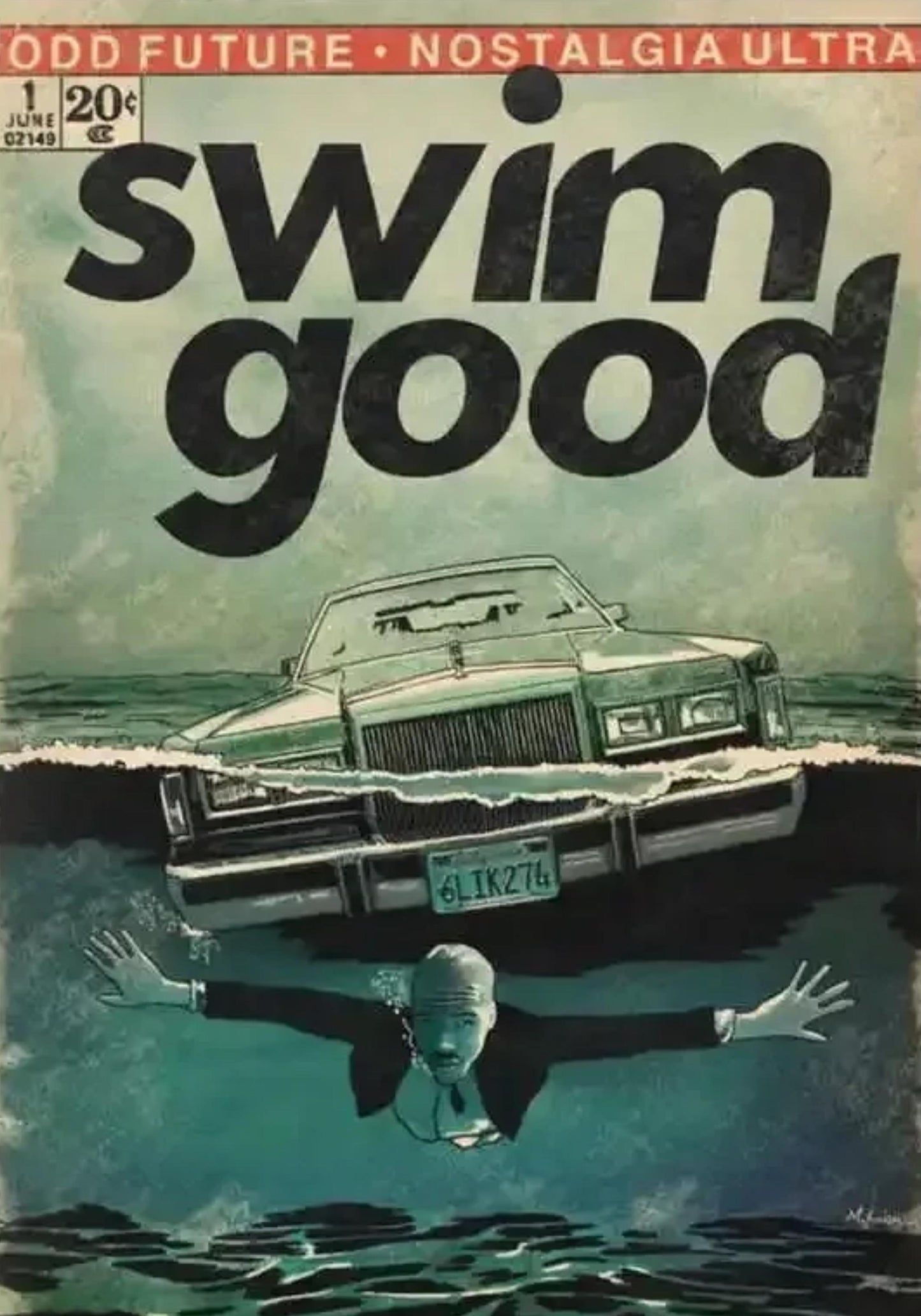 Frank Ocean | Swim Good Comic