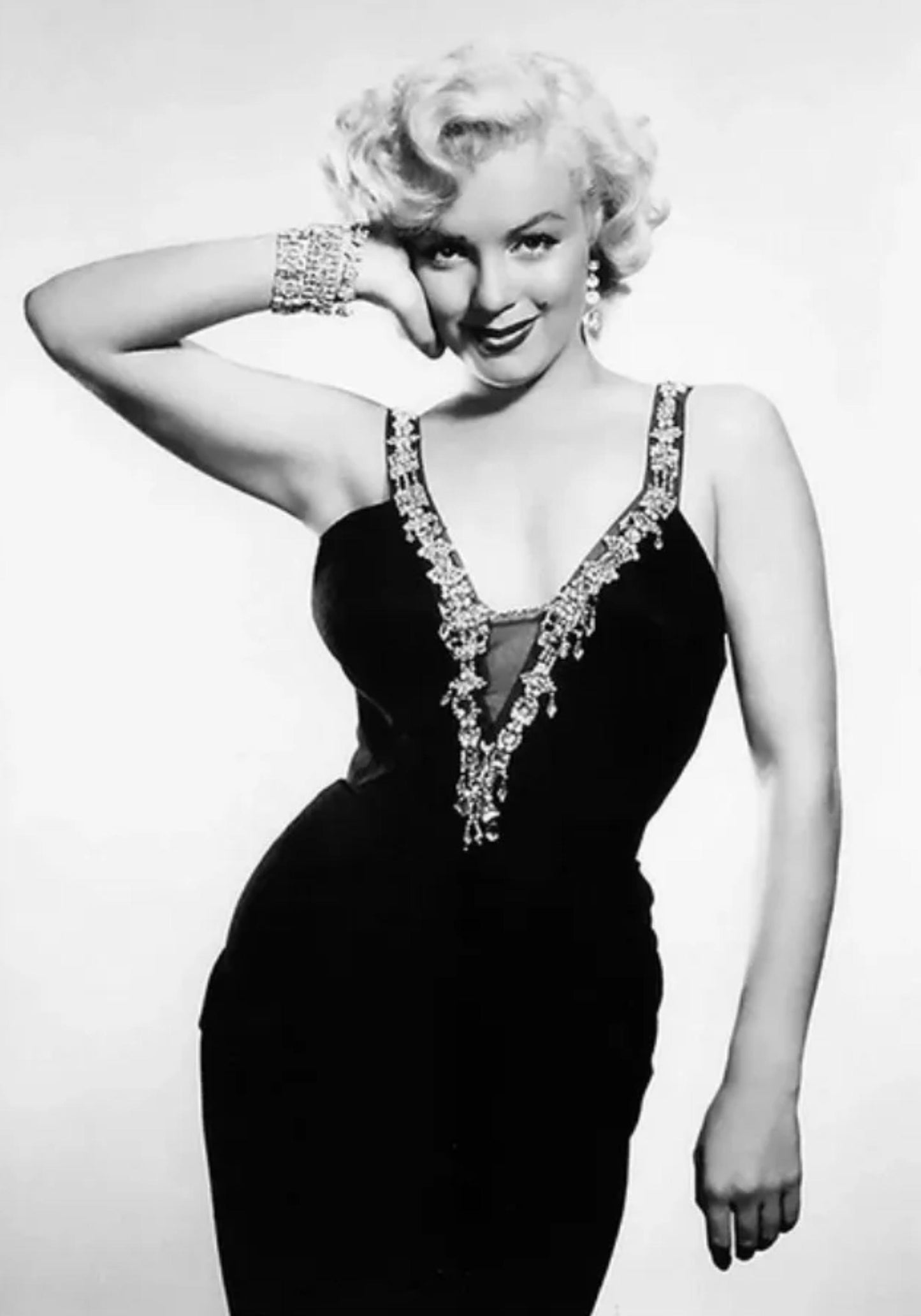Marilyn Monroes glamouröse Pose