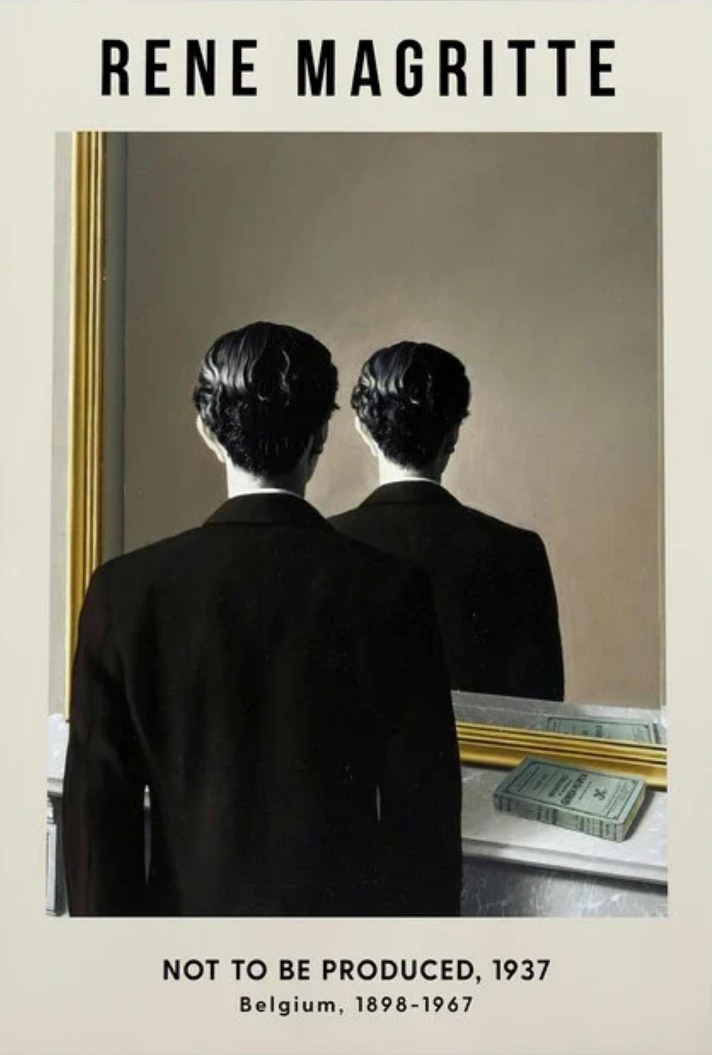 Rene Magritte | Surrealism | Not To Be Reproduced | 1937