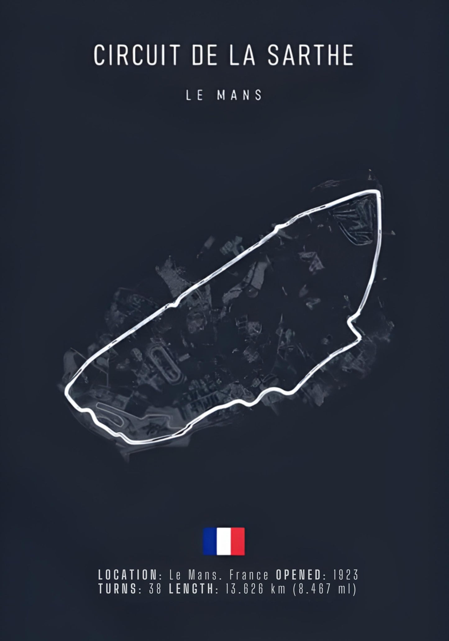 Circuit De La Sarthe | F1-Streckenlayout