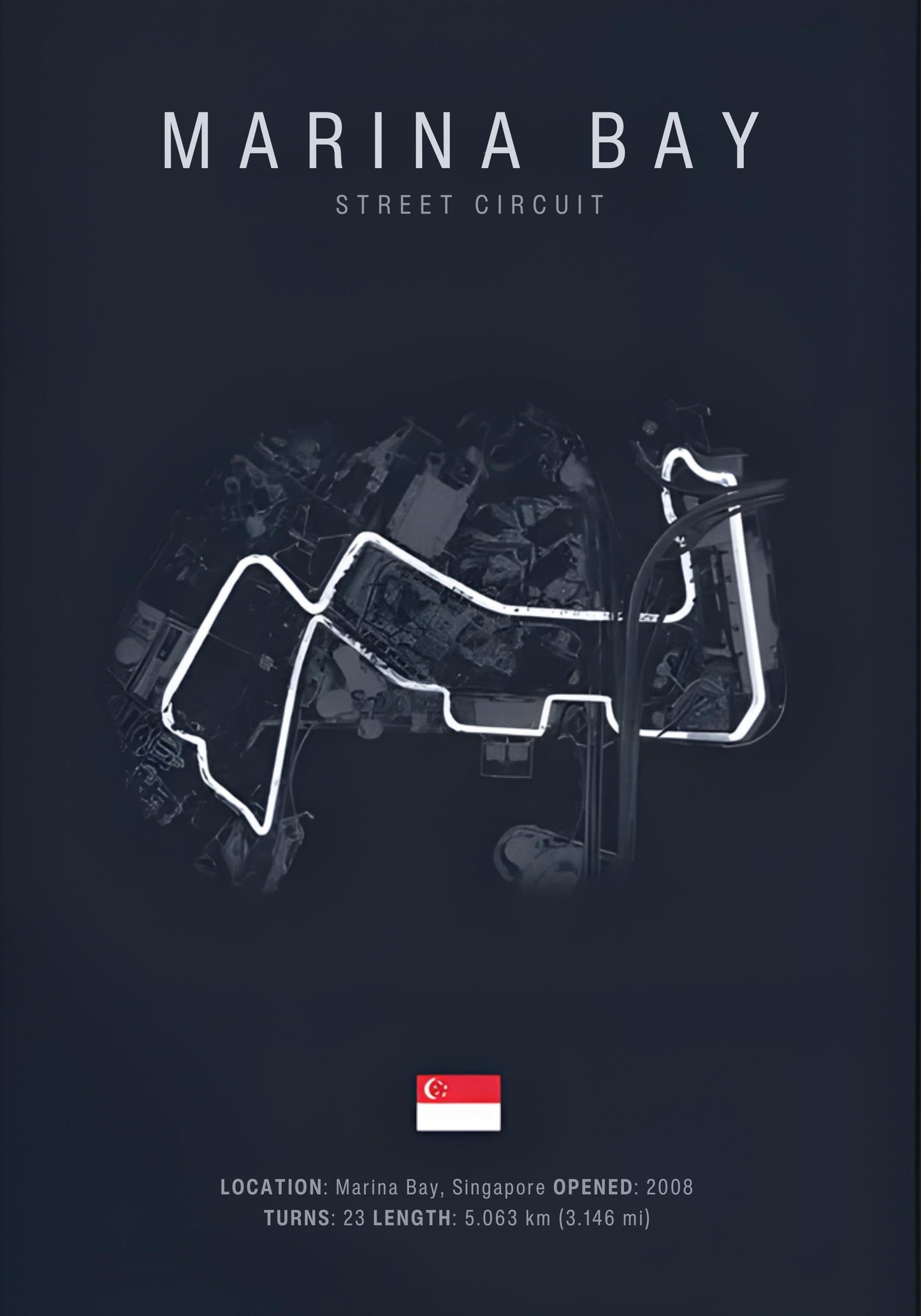 Marina Bay | F1-Streckenlayout