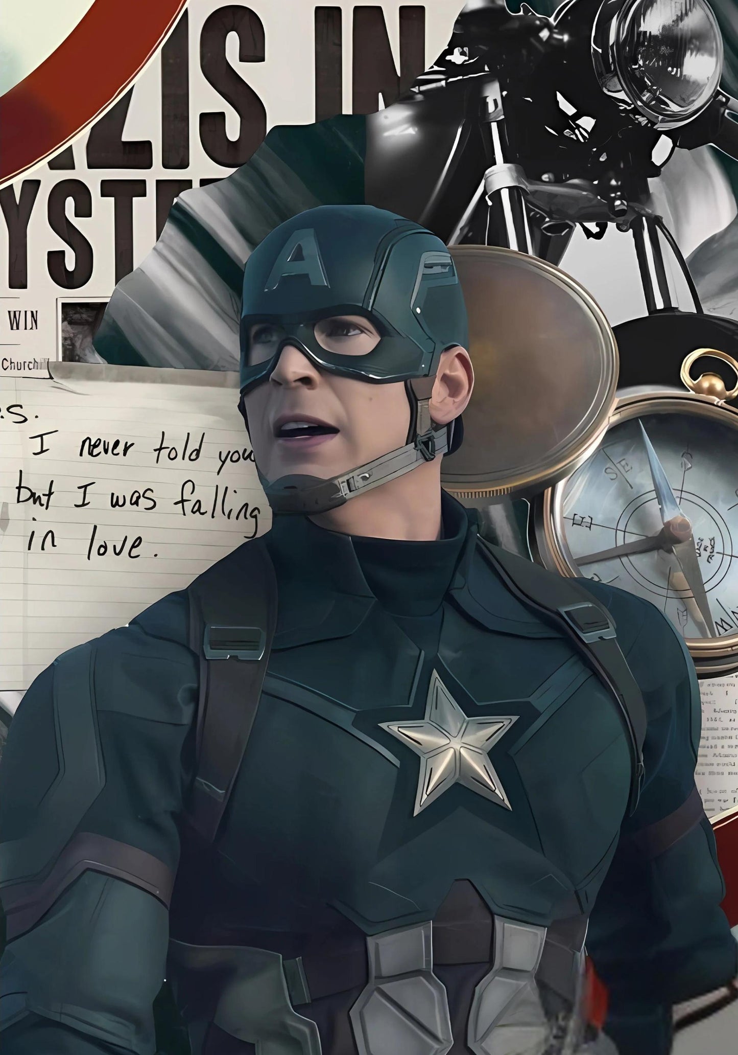 Captain Rogers | Civil War | MCU | Movie Poster