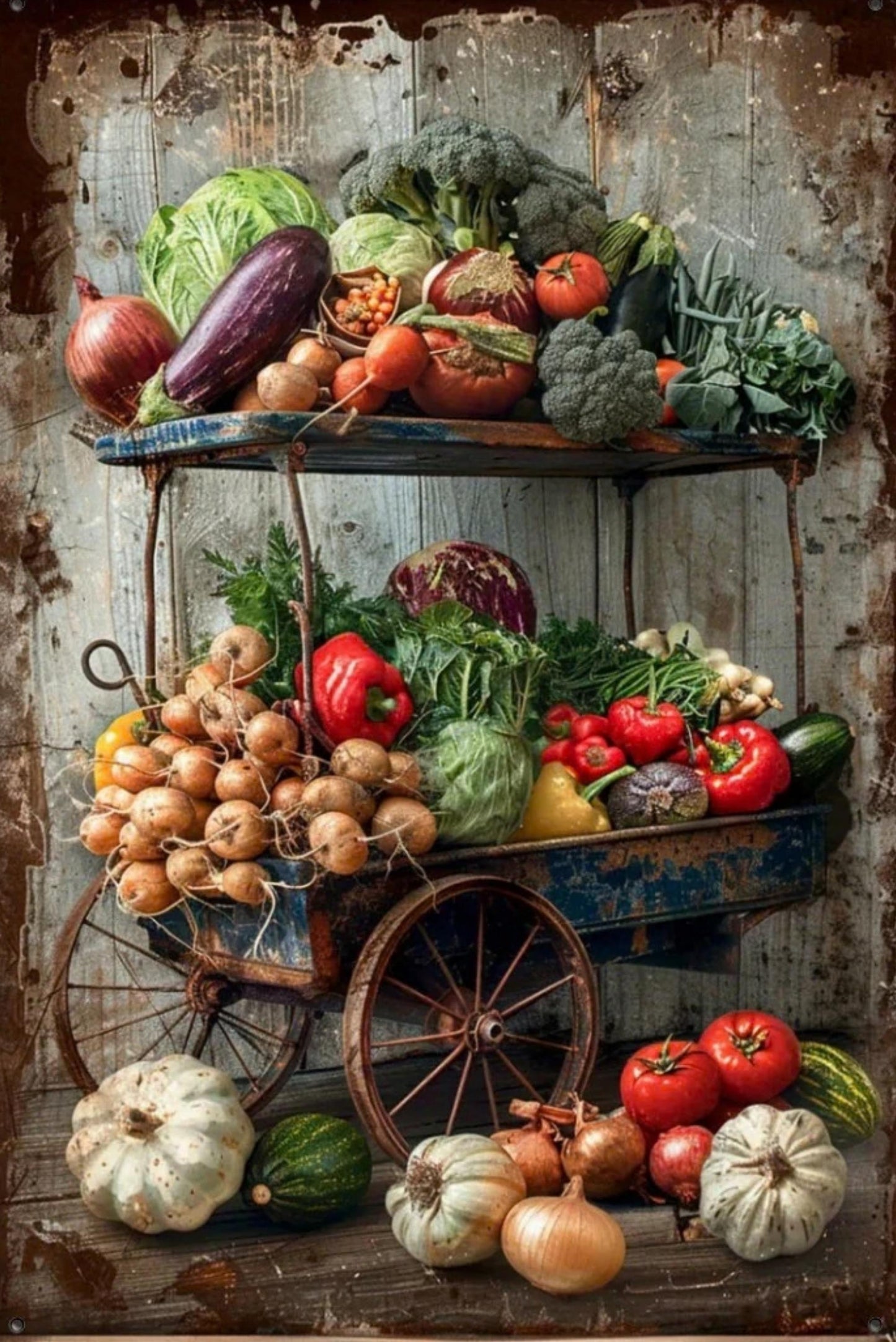 Vintage-Küche | Obst & Gemüse