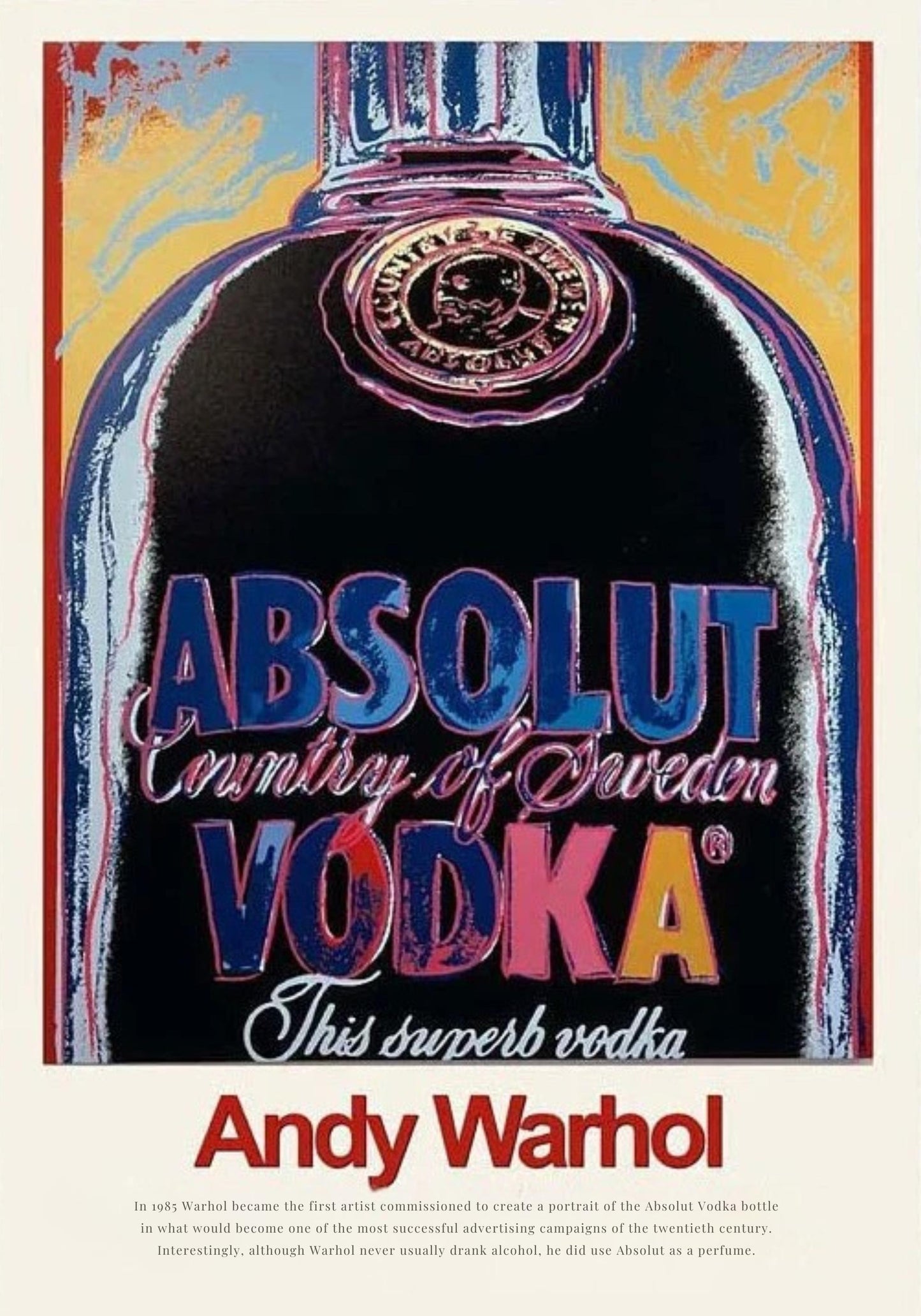 Andy Warhol | Absolut Vodka | Pop Art
