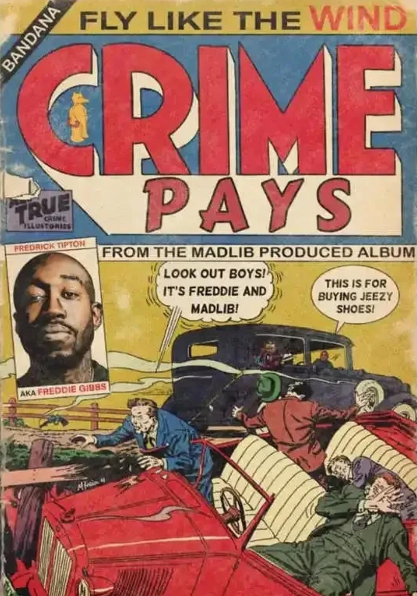 Freddie Gibbs & Madlib | Crime Pays Comic Style