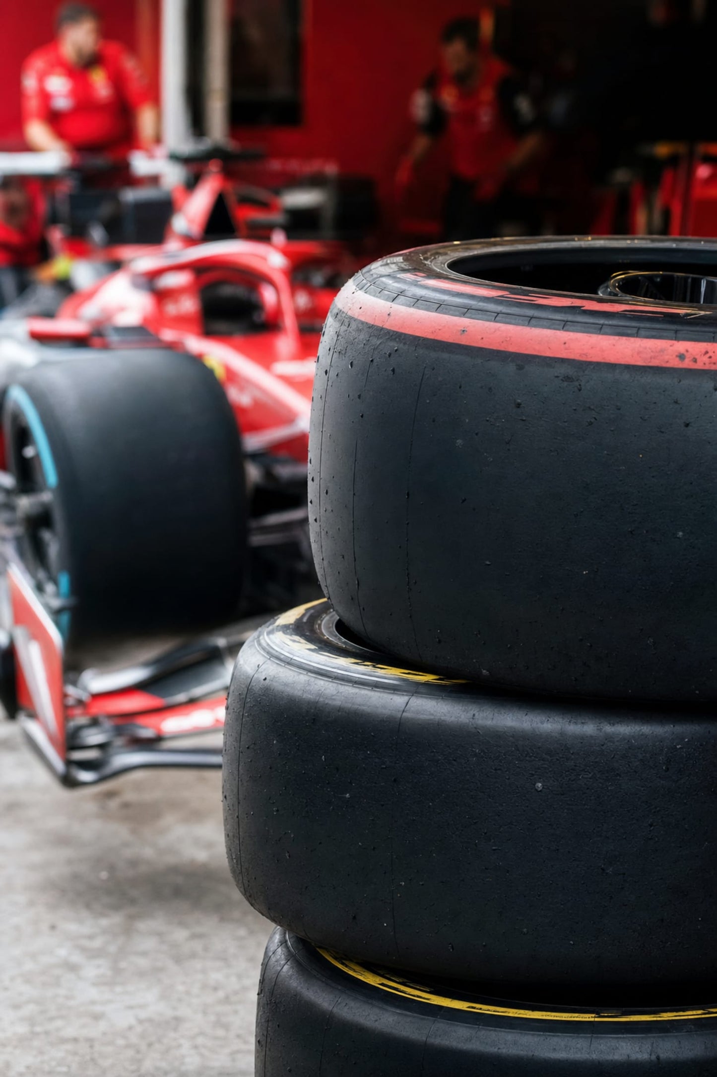 ÉQUIPE DE STANDS DE FORMULE 1