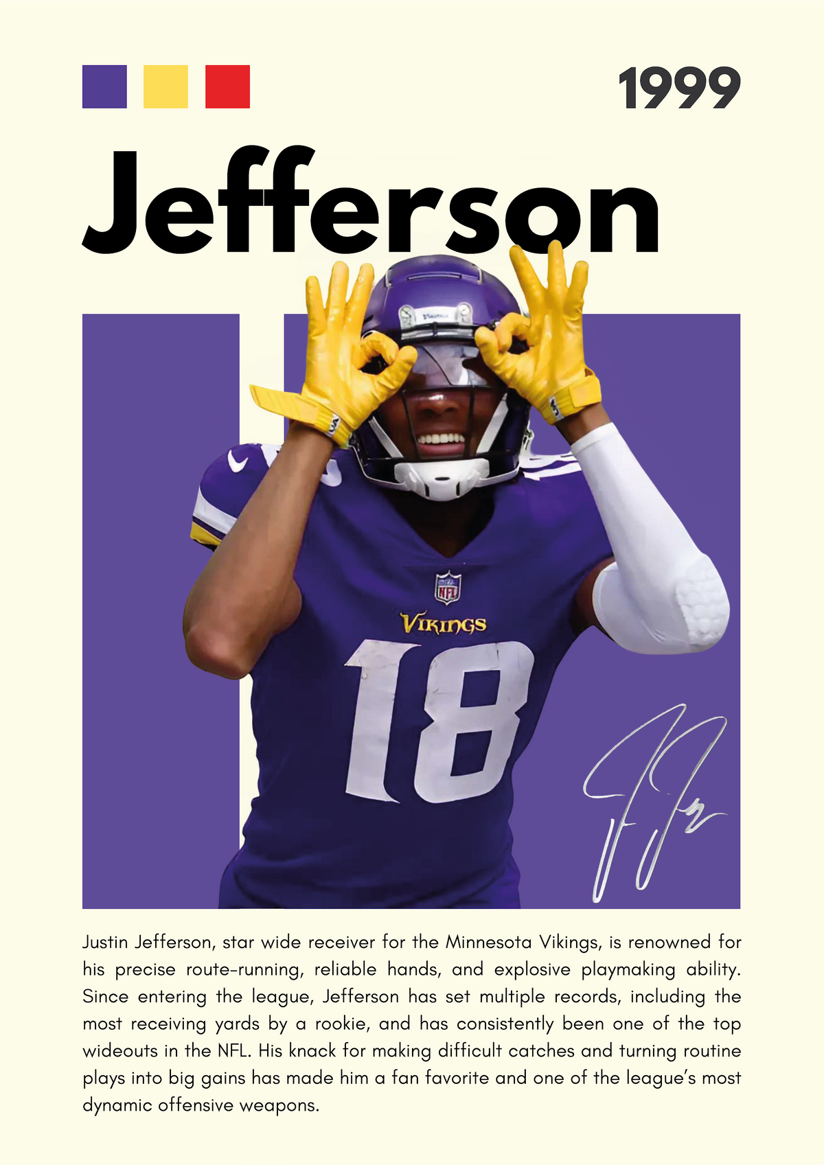 ICONIC CATCH - JUSTIN JEFFERSON