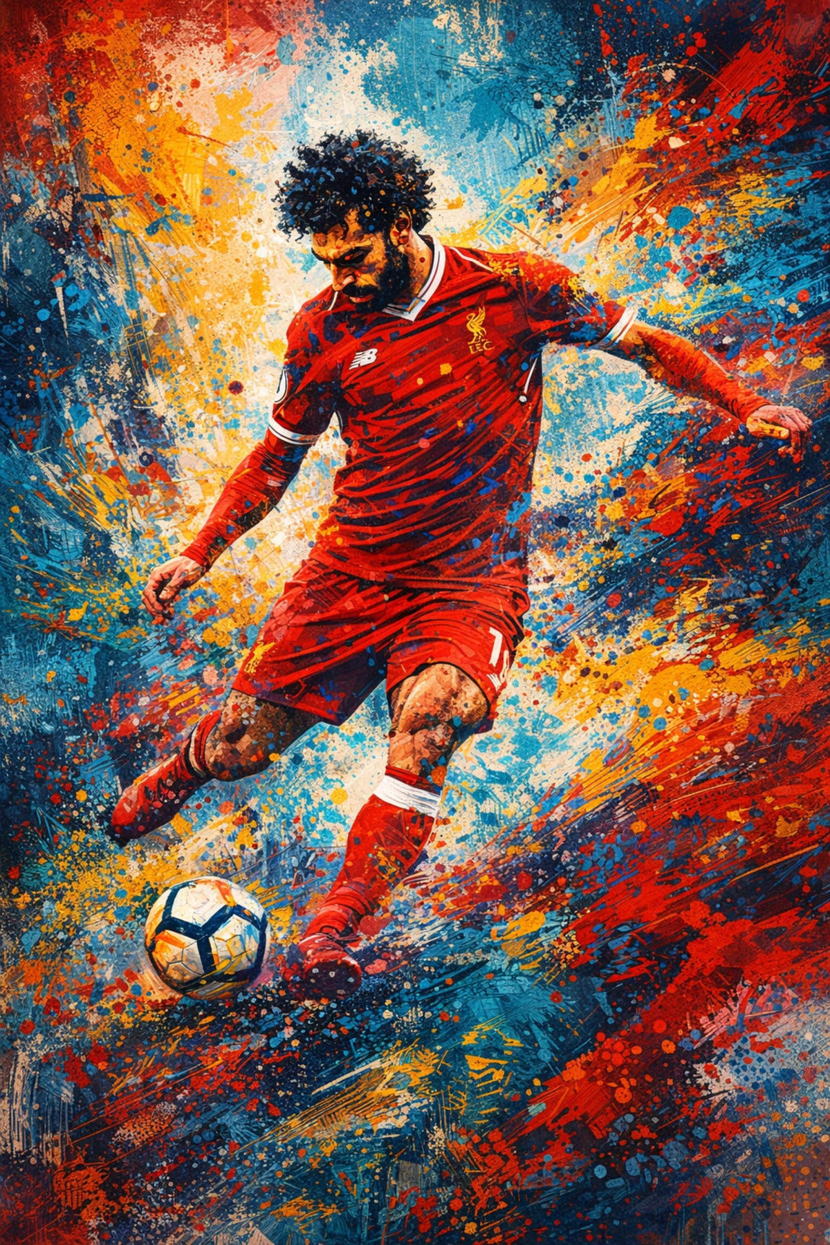 MOHAMED SALAH IN ACTION