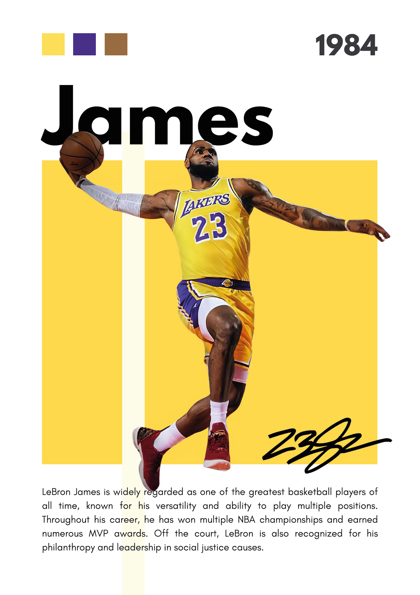 Lakers No. 23 | Dynamic Basketball Legend