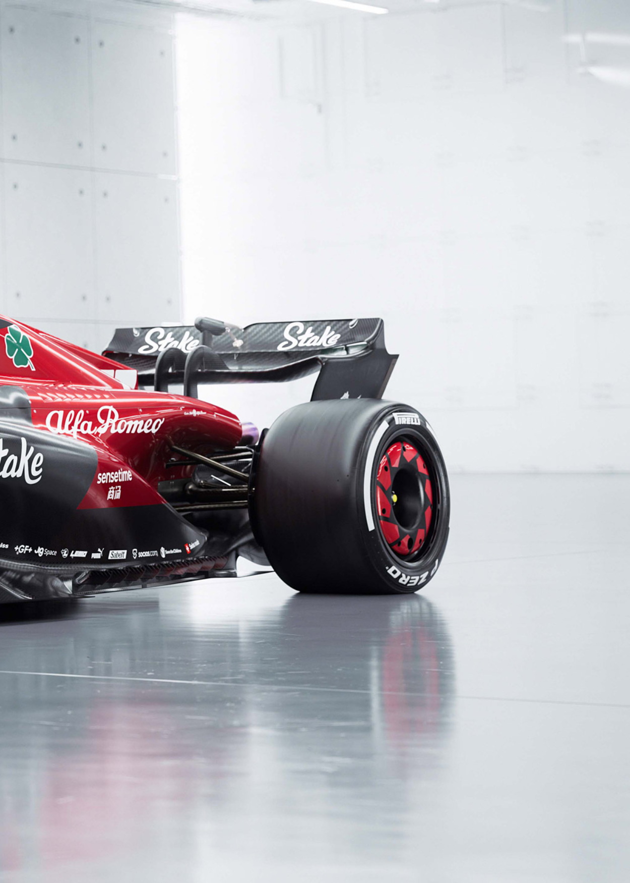 Alfa Romeo Formel 1 Rennwagen | 3-teiliges Wandkunst-Poster-Set | Dreiteilige Motorsport-Dekoration für das Home Office