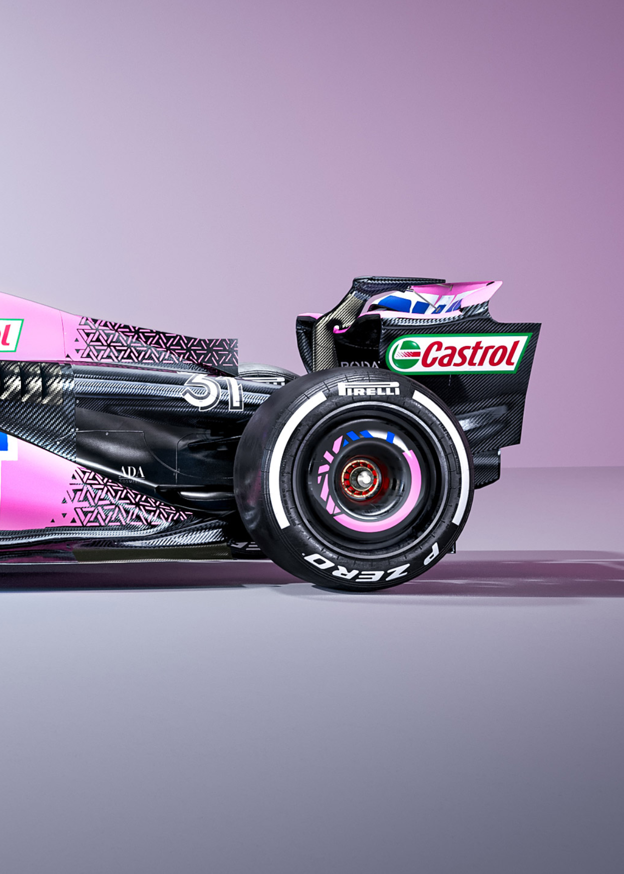 Alpine F1 Team | Dreiteiliges Formel-1-Rennwagen-Poster | 3-teilige Wandkunst | Motorsport-Dekor