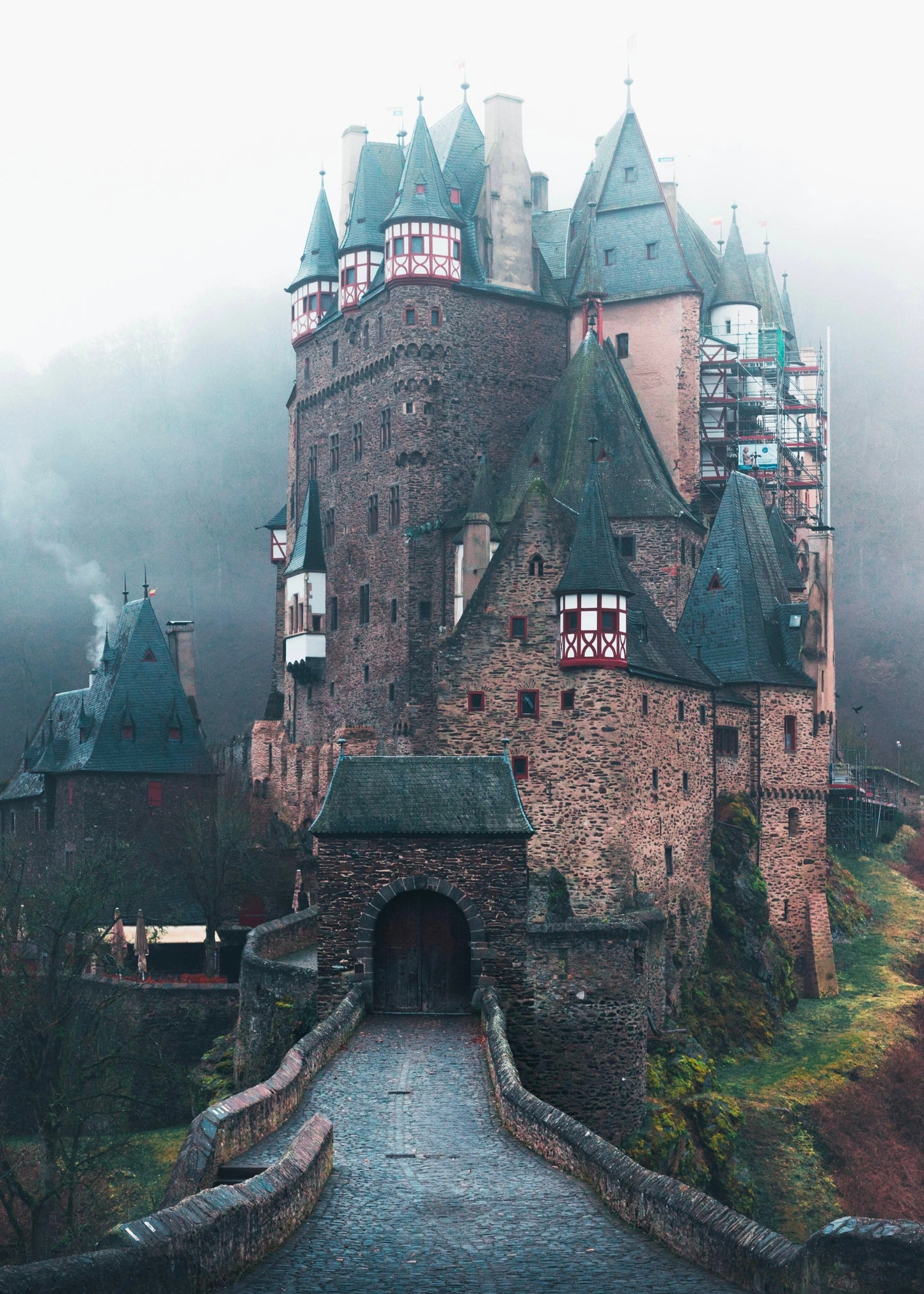Majestic Poster | European Castles | Eltz Castle | Wierschem, Germany | 12th Century Architecture