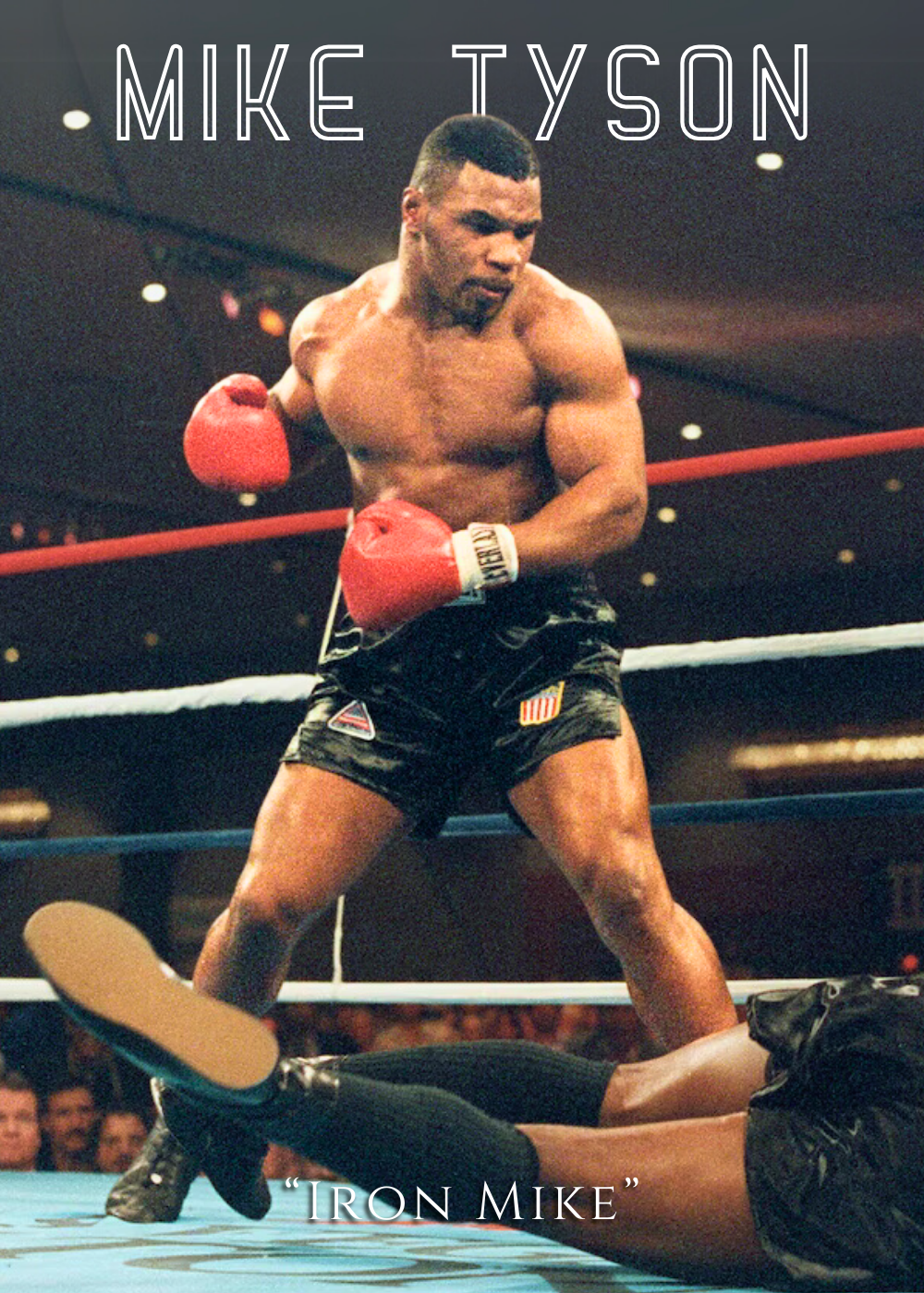 Mike Tyson Poster | Iron Mike | Boxposter | Der Größte aller Zeiten | Boxen