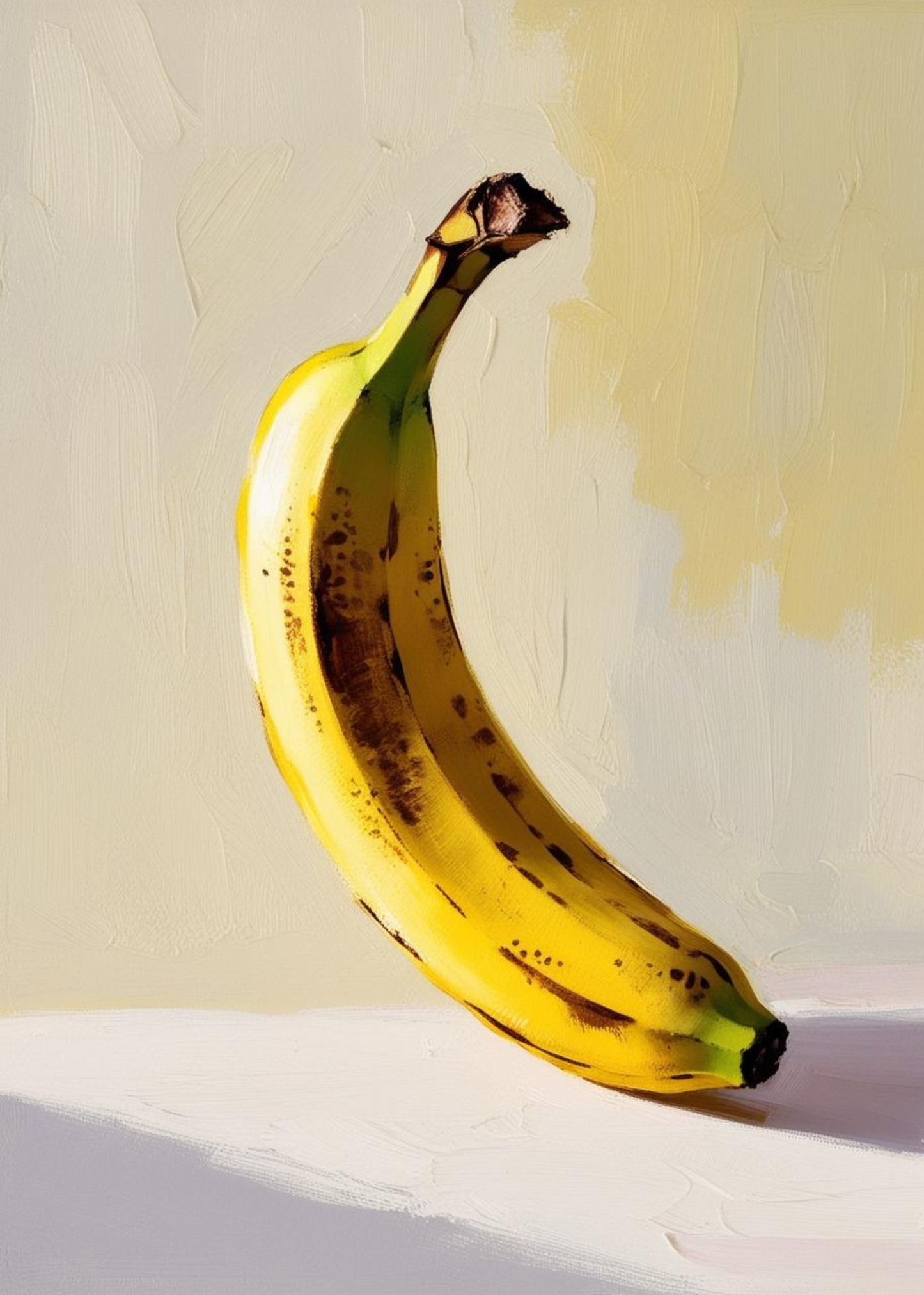 Banana Poster | Fruits Gallery | Home Decor Wall Art | Botanical Print