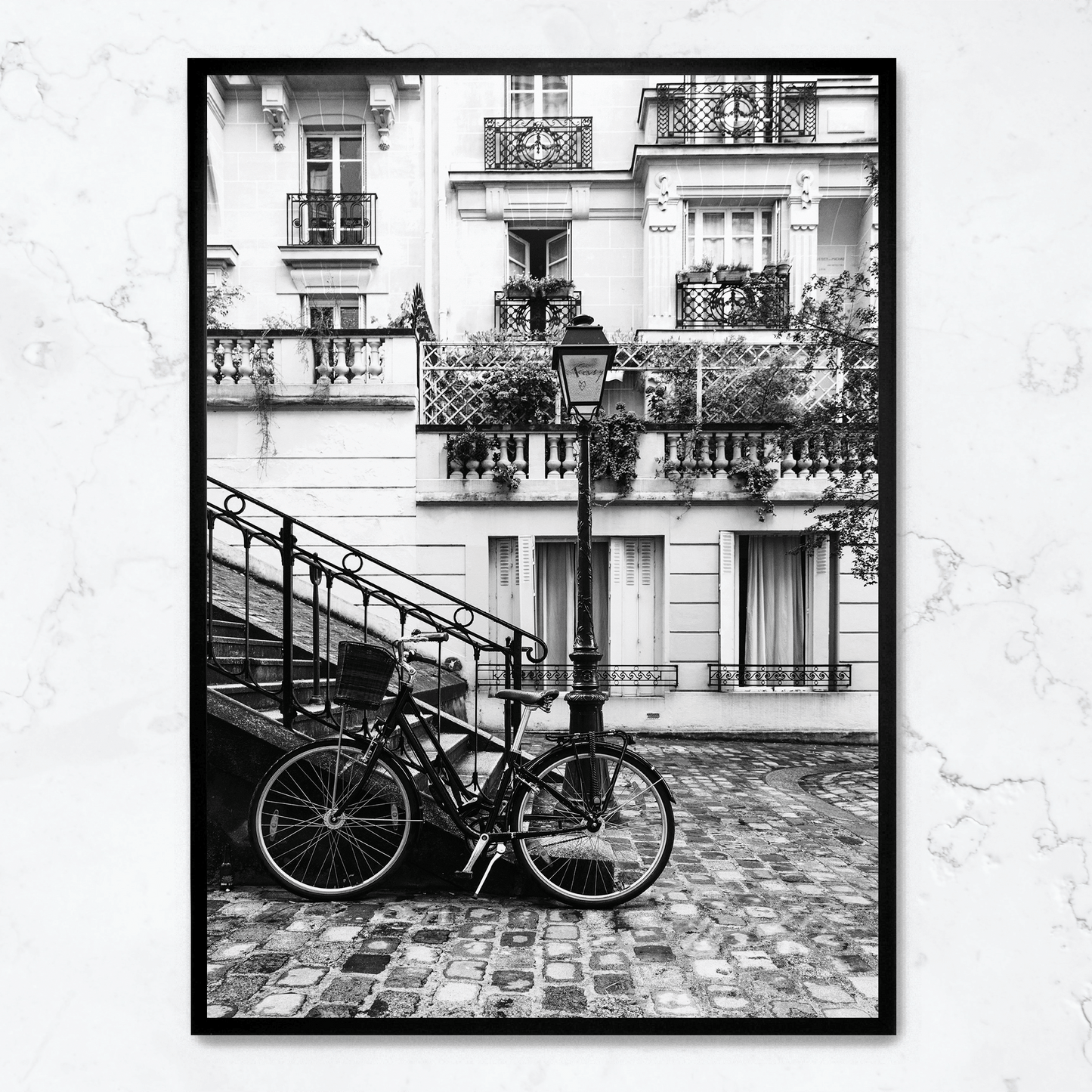 Paris Street Scene Poster | Vintage Art Print | Cityscape Wall Decor | Parisian Aesthetic Decor | Urban Landscape Illustration | Home & Office Art | Elegant City View Poster