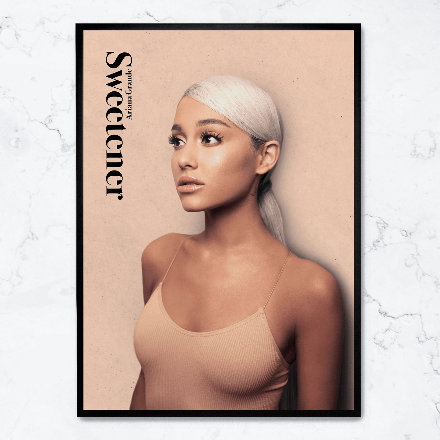 Ariana Grande | Sweetener Album Art | Music Poster | Premium Quality Print | Wall Art Decor | Home & Garden Decor | Modern Stylish Artwork | Hype Merch | Ideal Gift for Ariana Grande Fans