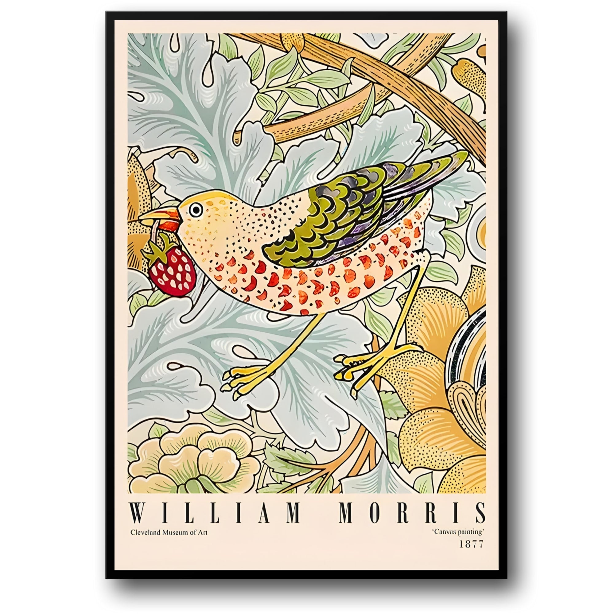 WILLIAM MORRIS, 1877 DESIGN – Wall Of Art Studio