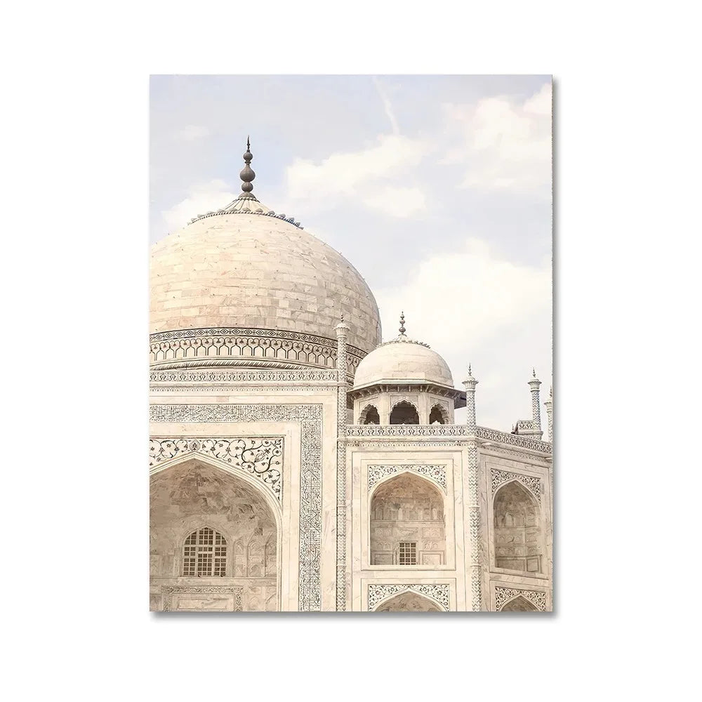 Dome of Faith Poster | Islamic Art | Inspiring Grace and Beauty | Home Decor Artwork
