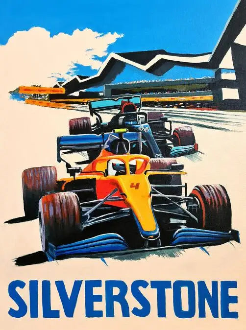 Monza | Formel 1 Racing Legacy Poster | Wand-Kunst-Dekor