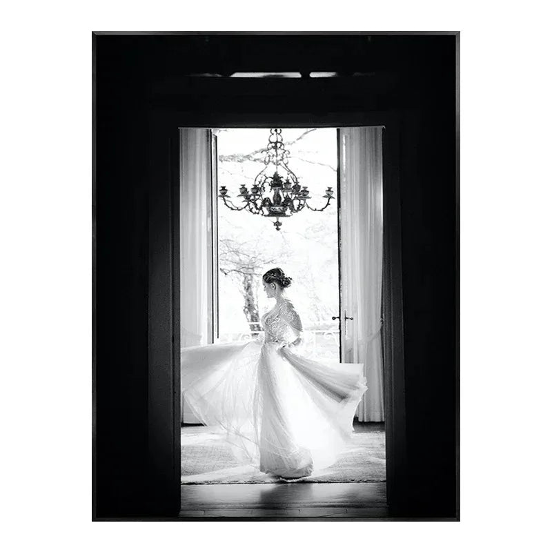 Opulent Entrance | Elegance in the Threshold Poster | Sophisticated Visual Artwork | Home Decor