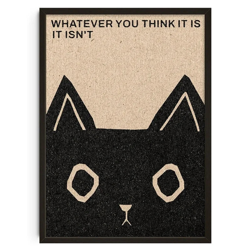 Abstraktes Vintage-Retro-Poster | Leinwandkunst aus der Mitte des Jahrhunderts | Wanddekoration für Wohnzimmer und Schlafzimmer