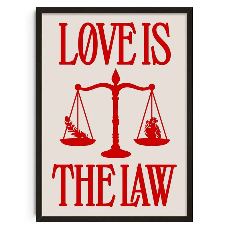 Vintage Retro Abstrakte Kunst | Mid Century Leinwandposter | Wanddekoration für Wohnzimmer & Schlafzimmer