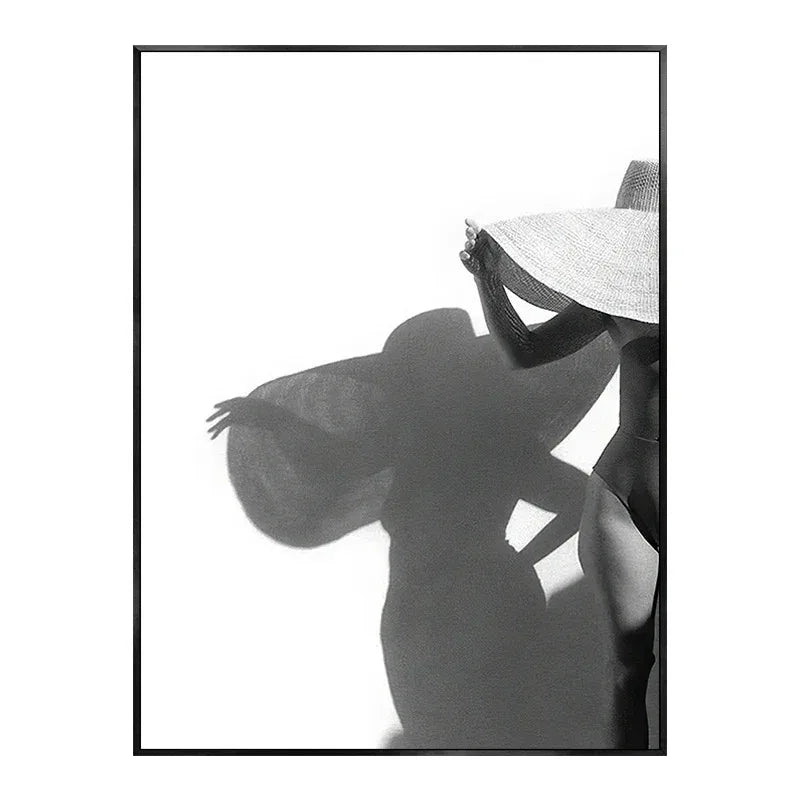 Silhouette Dance in Summer Sun | Poster | Home Decor Wall Art | Sunlight Embrace Retro Vibes | Summer Wall Decor | Perfect for Living Room or Bedroom