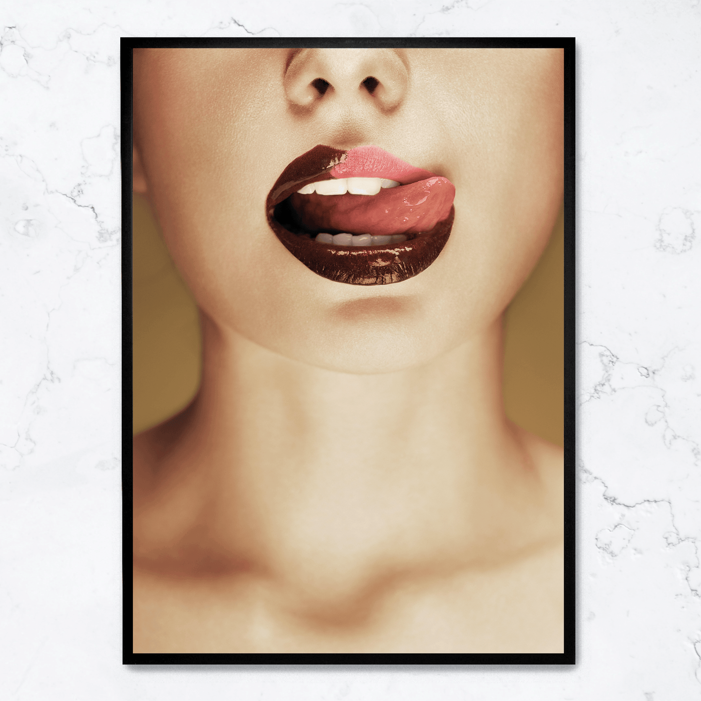 Chocolate Art Print | Decorative Wall Poster | Home Decor | Food-Themed Poster | Kitchen or Dining Room Decoration