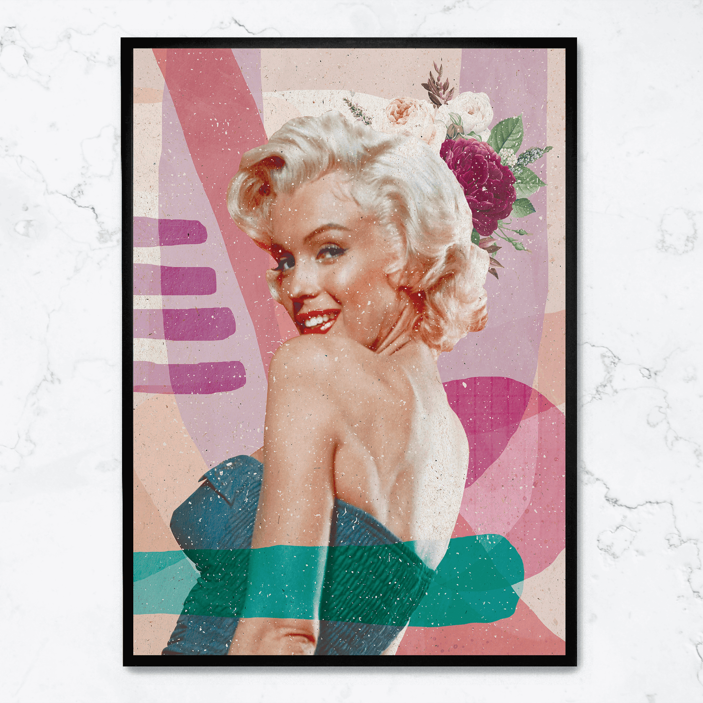 Marilyn Monroe | Classic Hollywood Icon | Movie Star Art | Wall Decor Poster | Home Decoration | Vintage Style