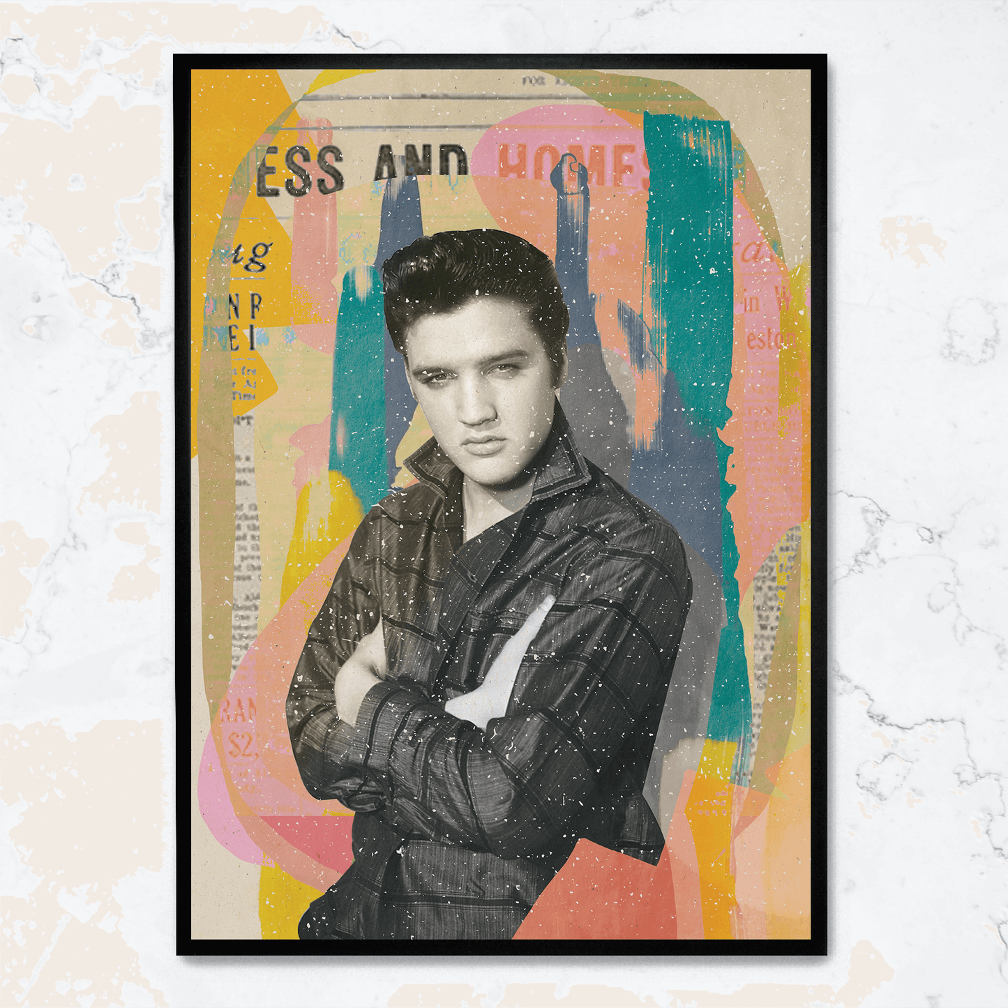 New Title: King in the House | Illustrated Lion King Poster | Jungle Theme Wall Art | Animal Decor | Vibrant Colors | Home & Garden Decoration | Ideal for Living Room, Bedroom, Office Decor