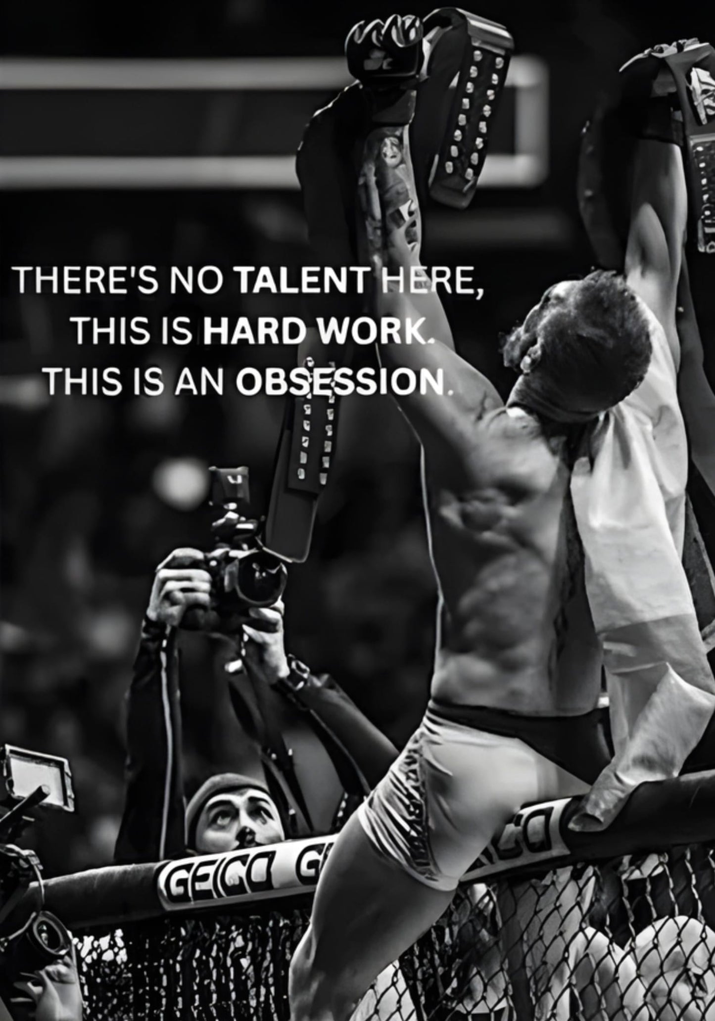 Conor McGregor Quote | Gym Decor | UFC Motivatie