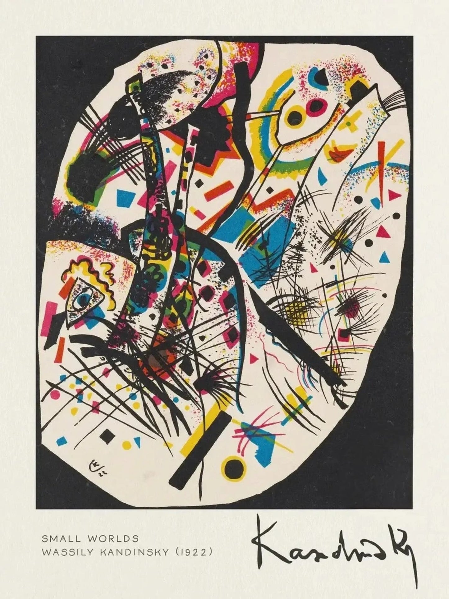 Wassily Kandinsky | Kleine Werelden | Levendige Abstracte Kunst