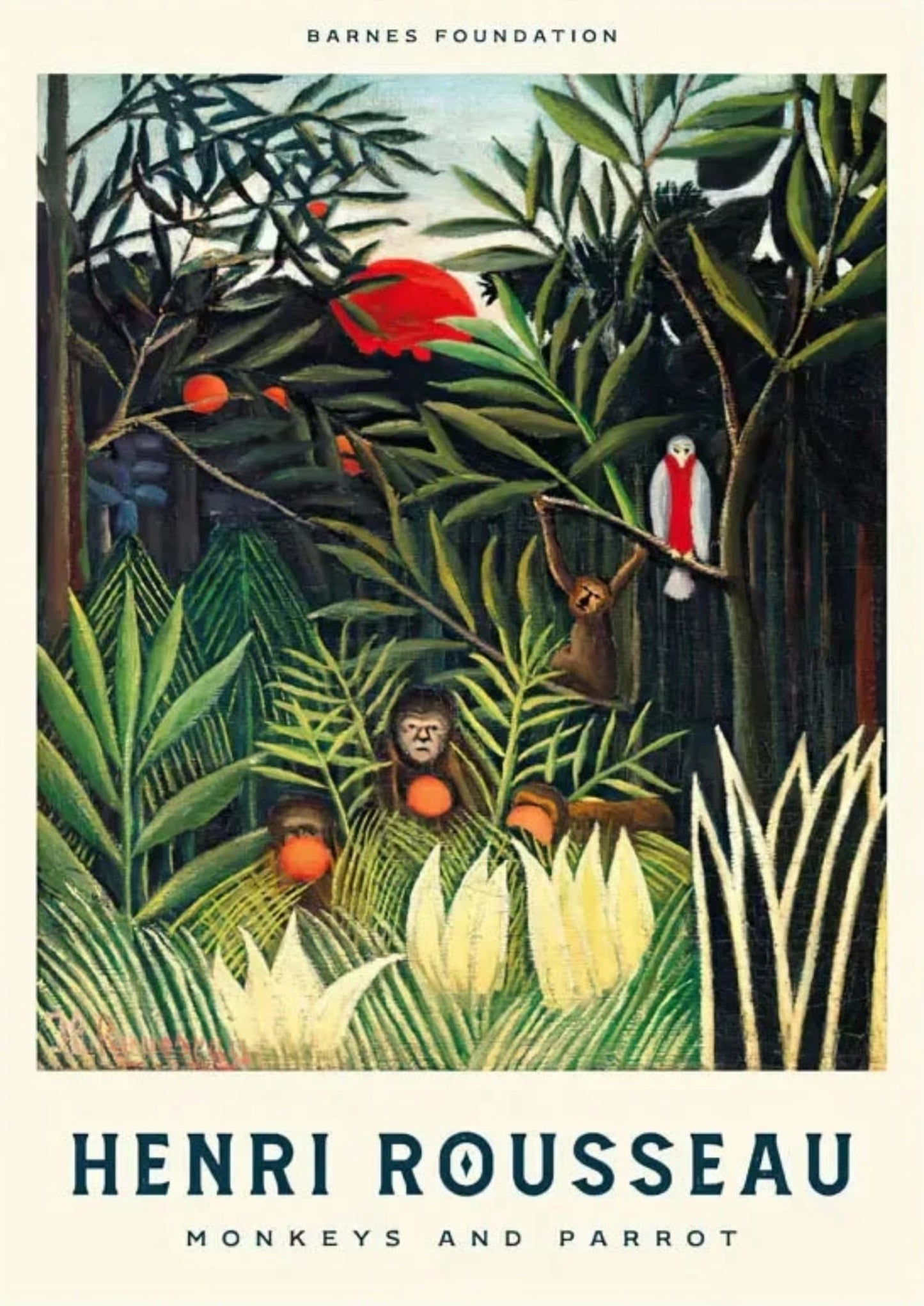 Henri Rousseau | Tropisch Regenwoud | Noordse Stijl
