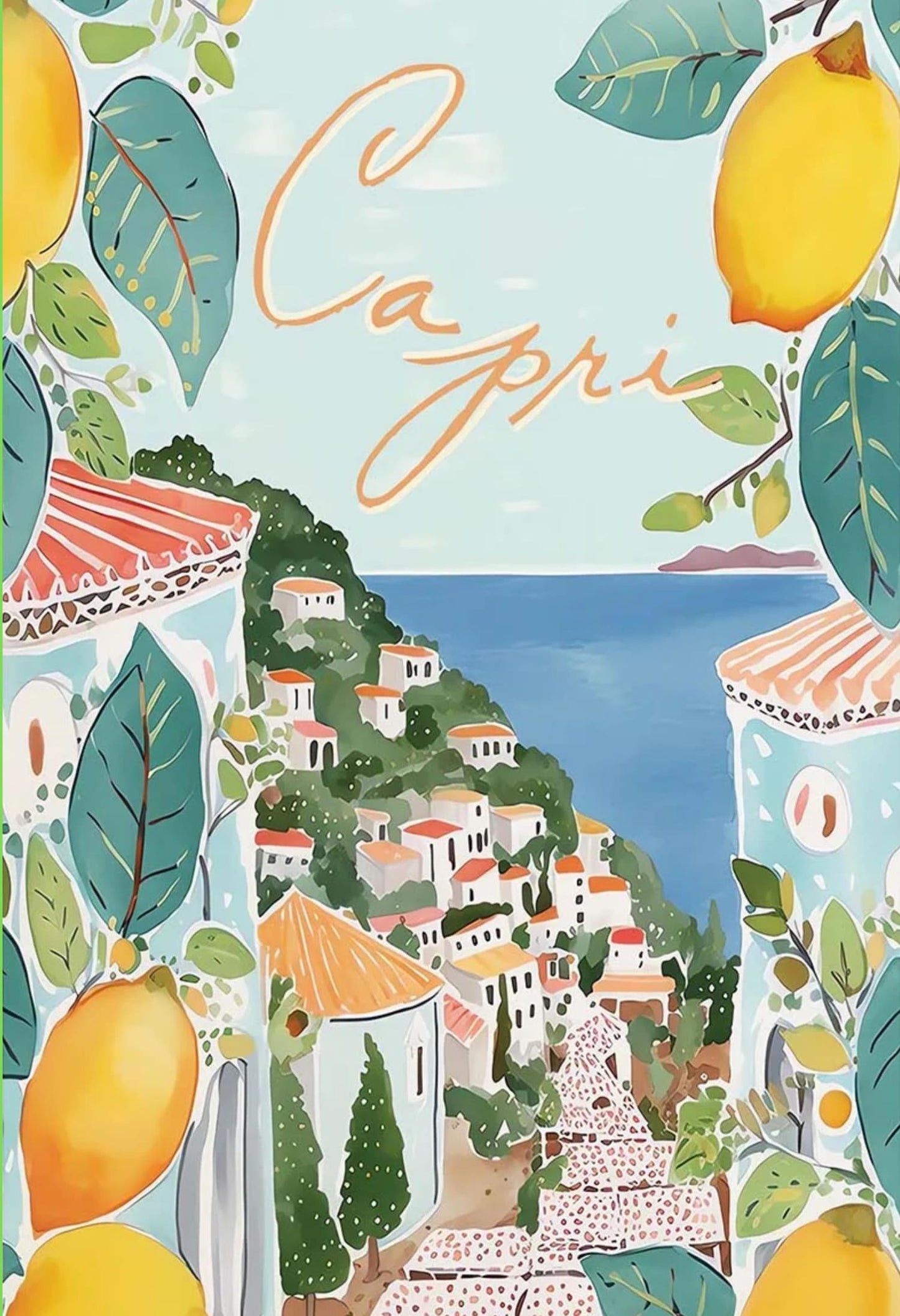 La Dolce Vita | Capri Citroenen | Mediterraan Tafereel