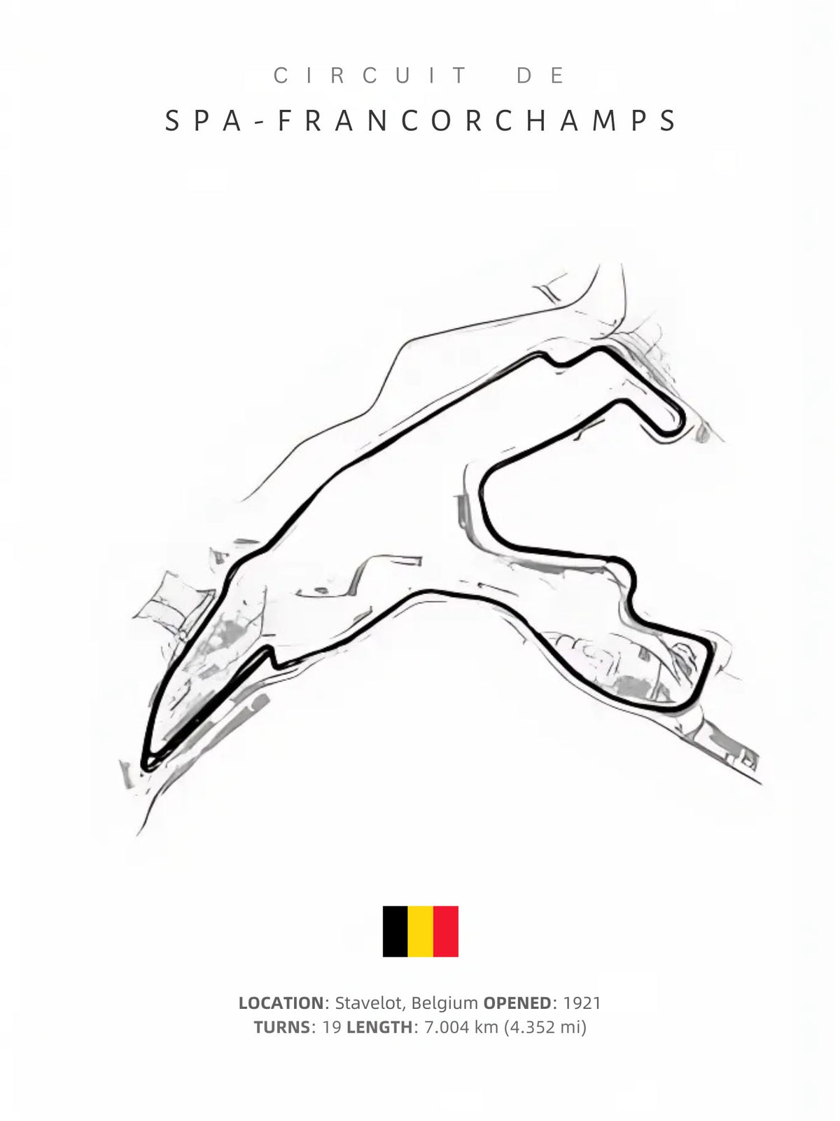 SPA-FRANCORCHAMPS CIRCUIT