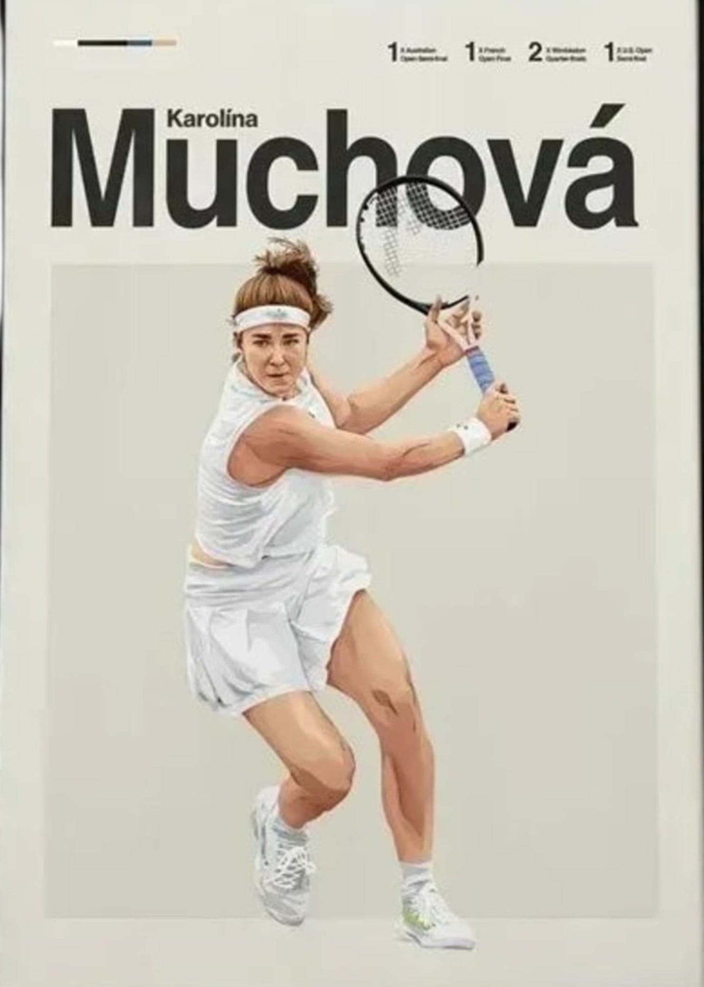 Karolina Muchova | Moderne Tennis Kunst