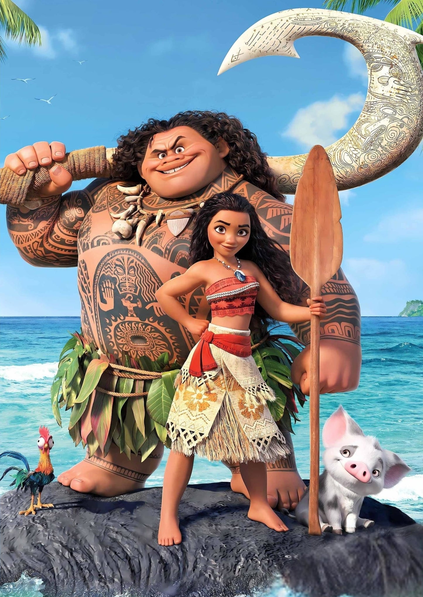 MOANA x MAUI | Disney Film Poster