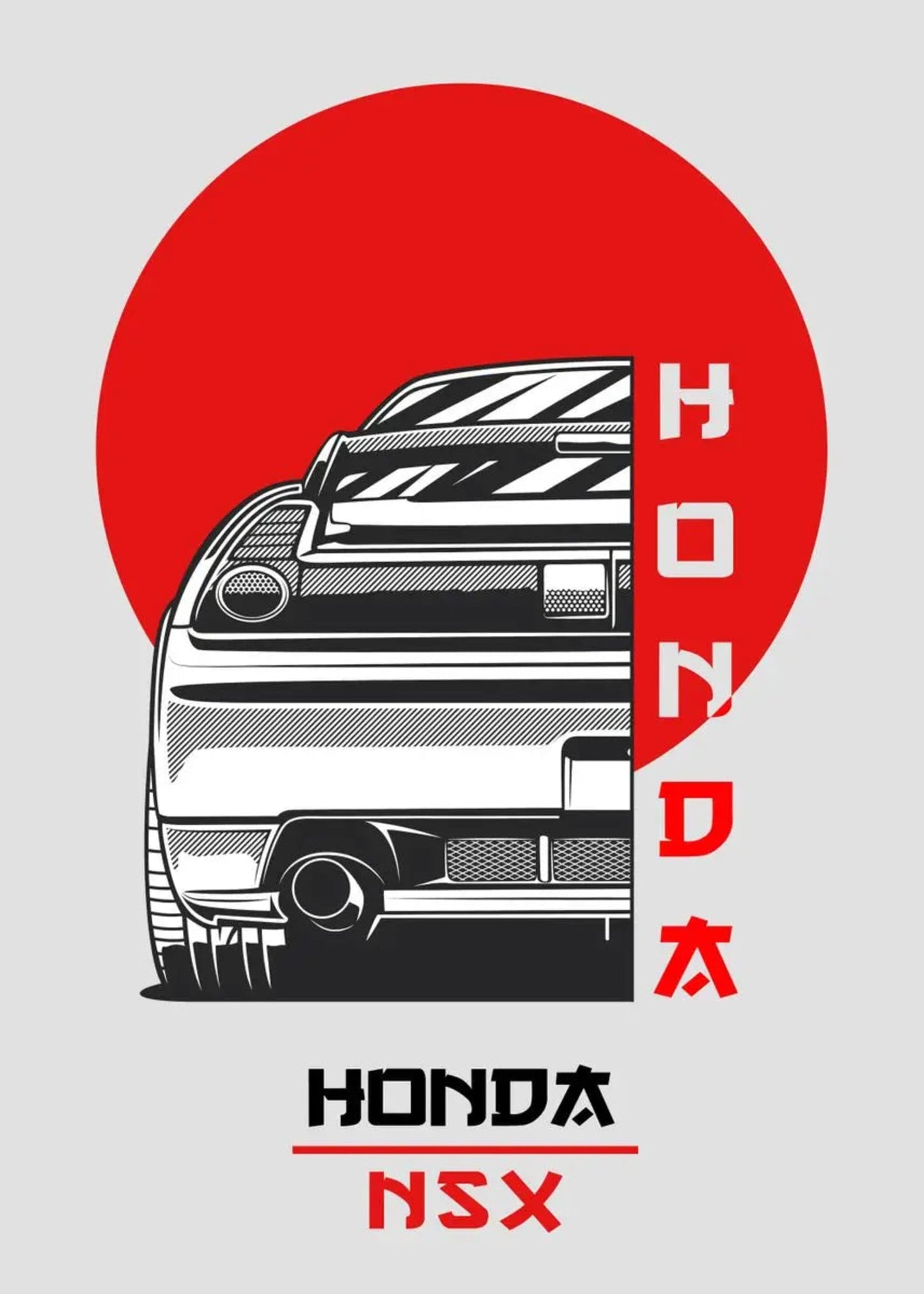 Honda NSX | Japanse Auto Kunst