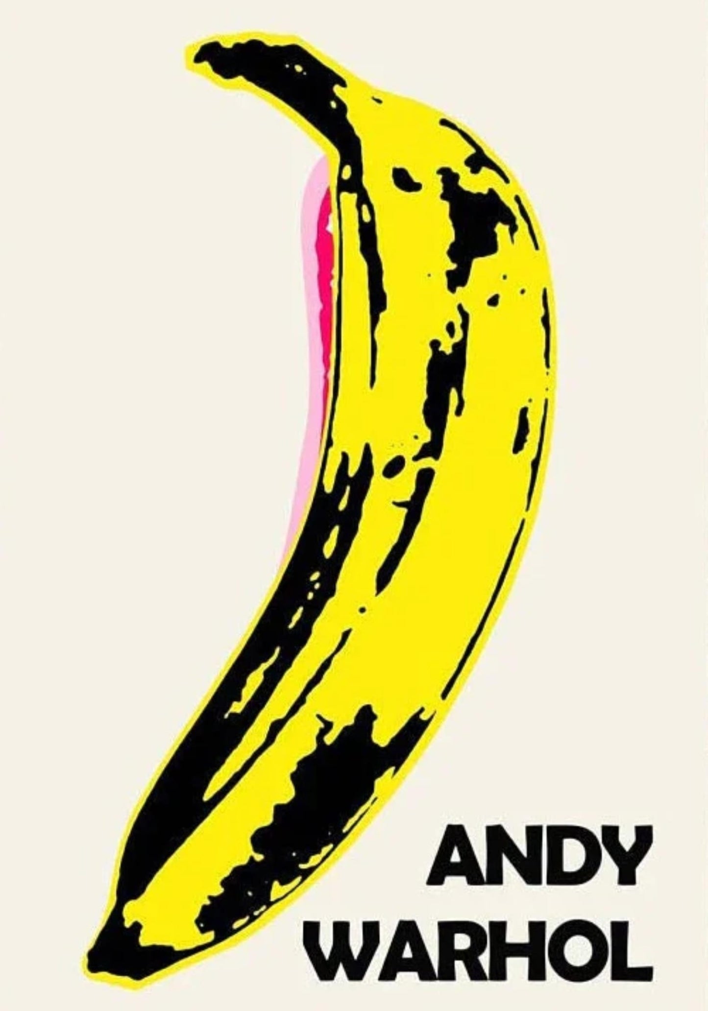 Nobodies Banaan | Andy Warhol Pop Art