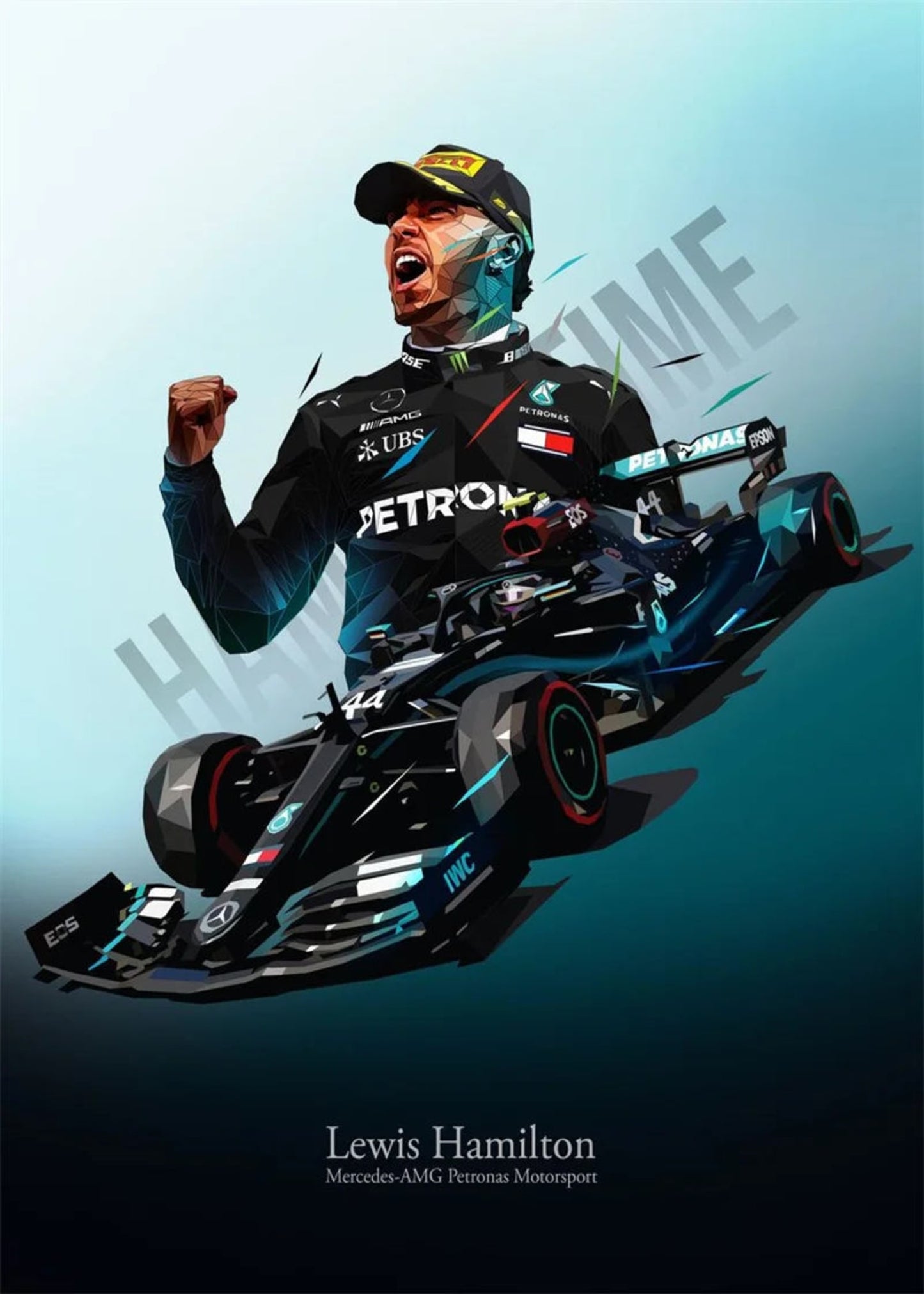 Lewis Hamilton Helm | F1 Legende