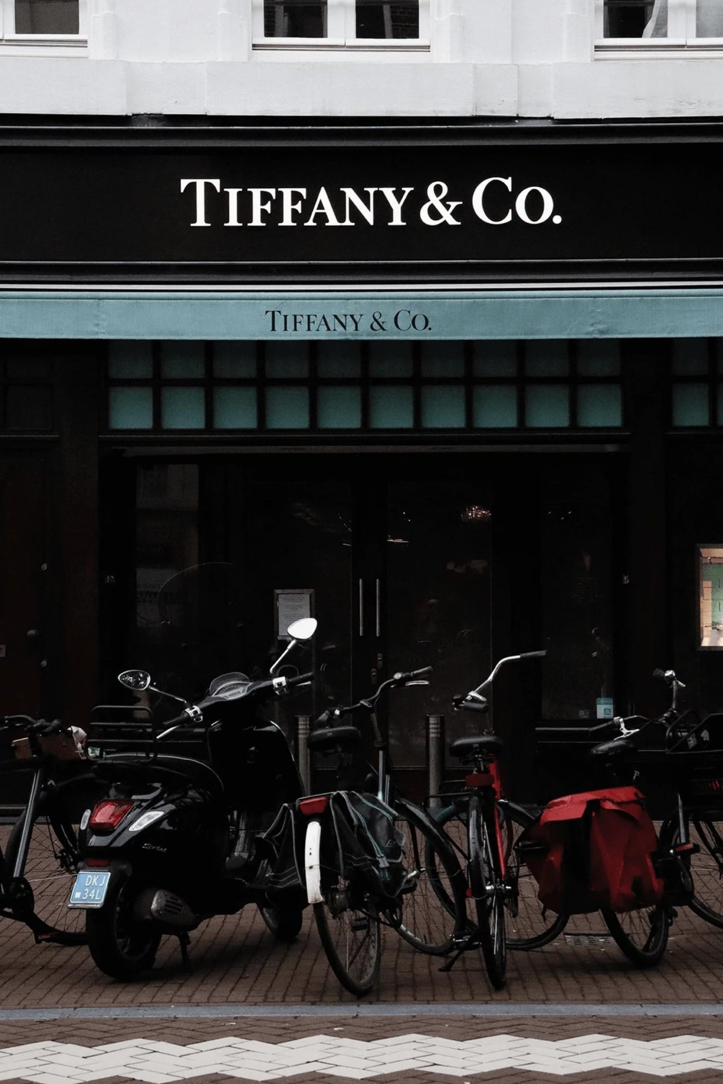 Tiffany & Fietsen | Artistieke Wanddecoratie