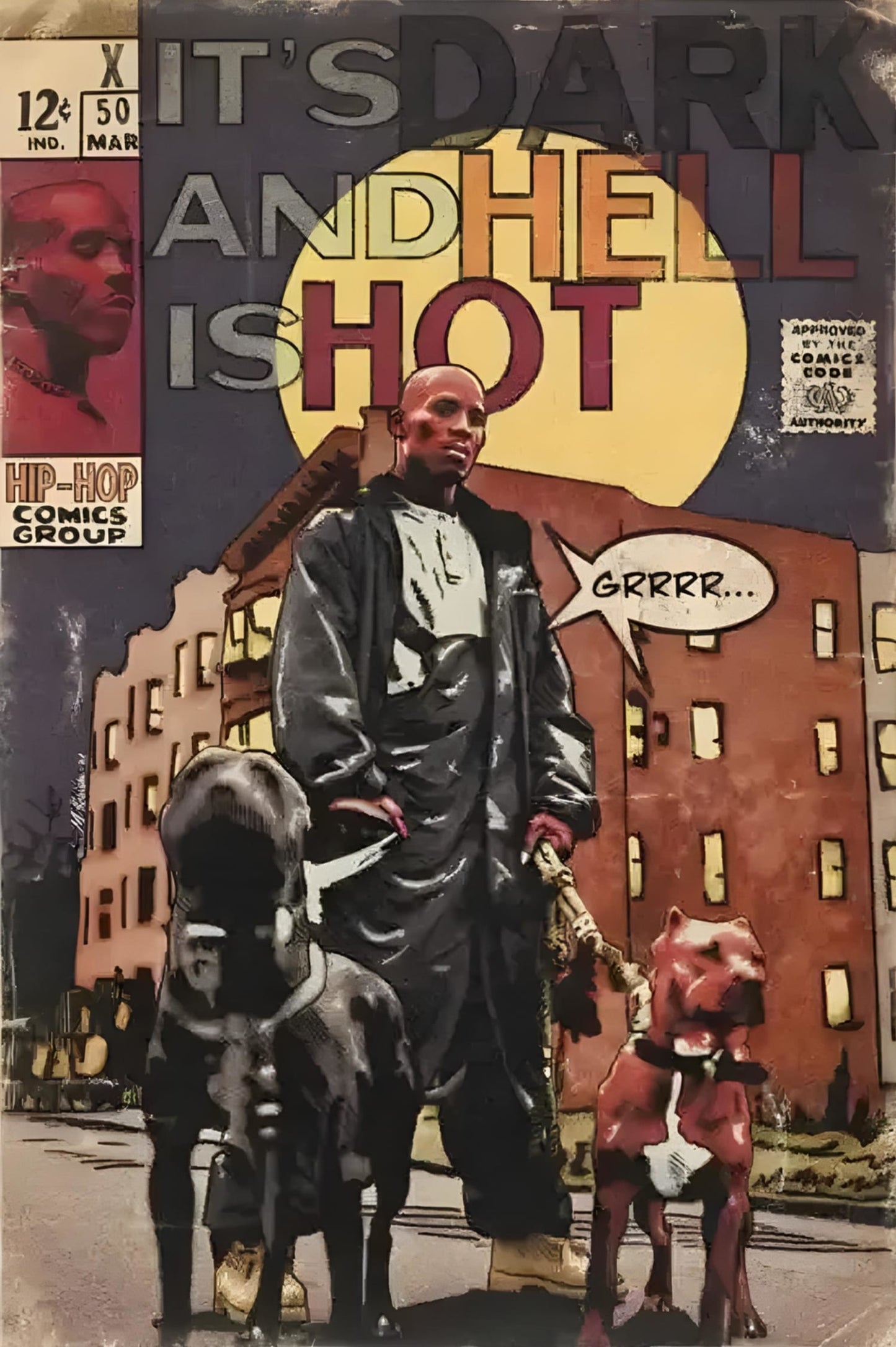 DMX | Es ist dunkel und die Hölle ist heiß | Comic-Stil