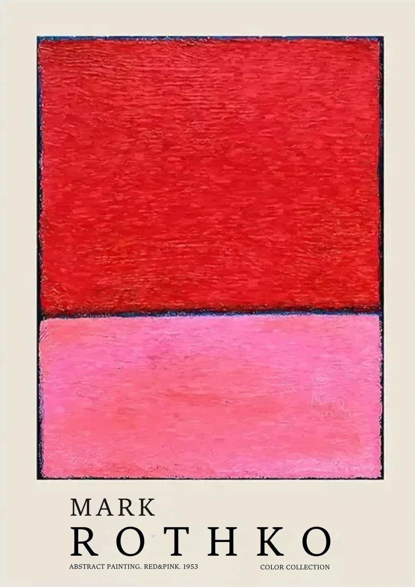Mark Rothko | Rood & Roze | Iconische Collectie