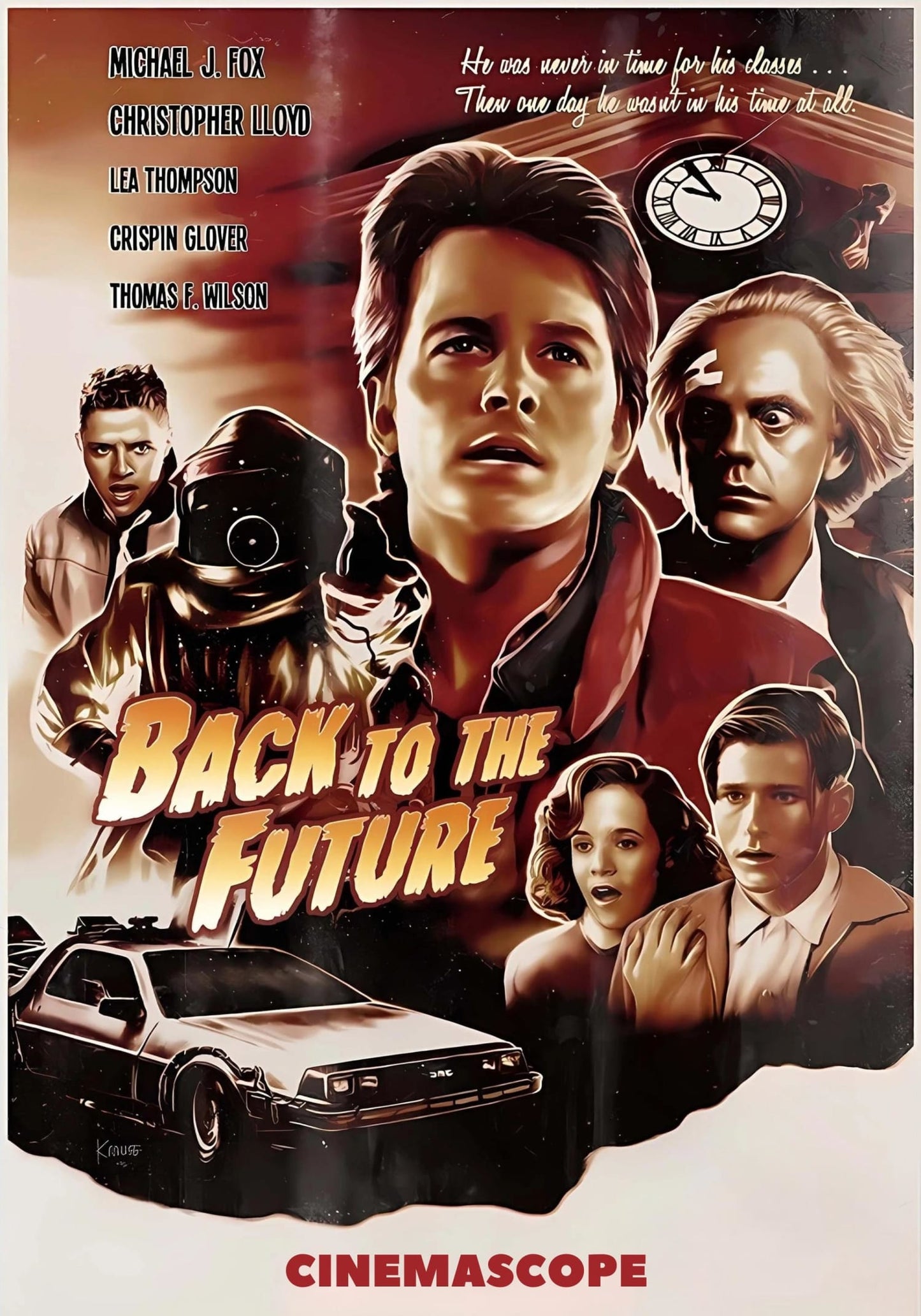 Back to the Future | Retro Film Poster